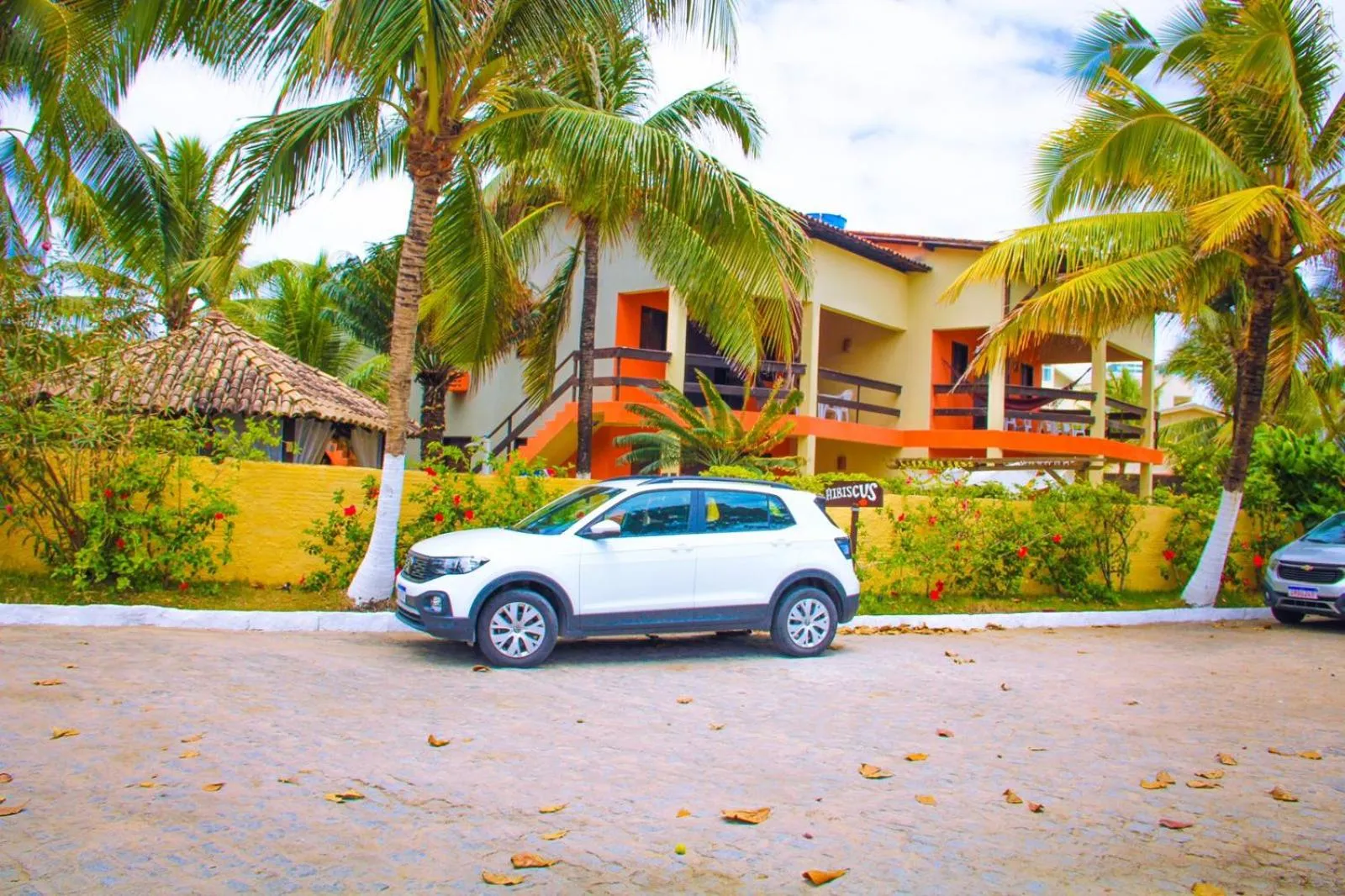 Facade/entrance in Pousada Hibiscus