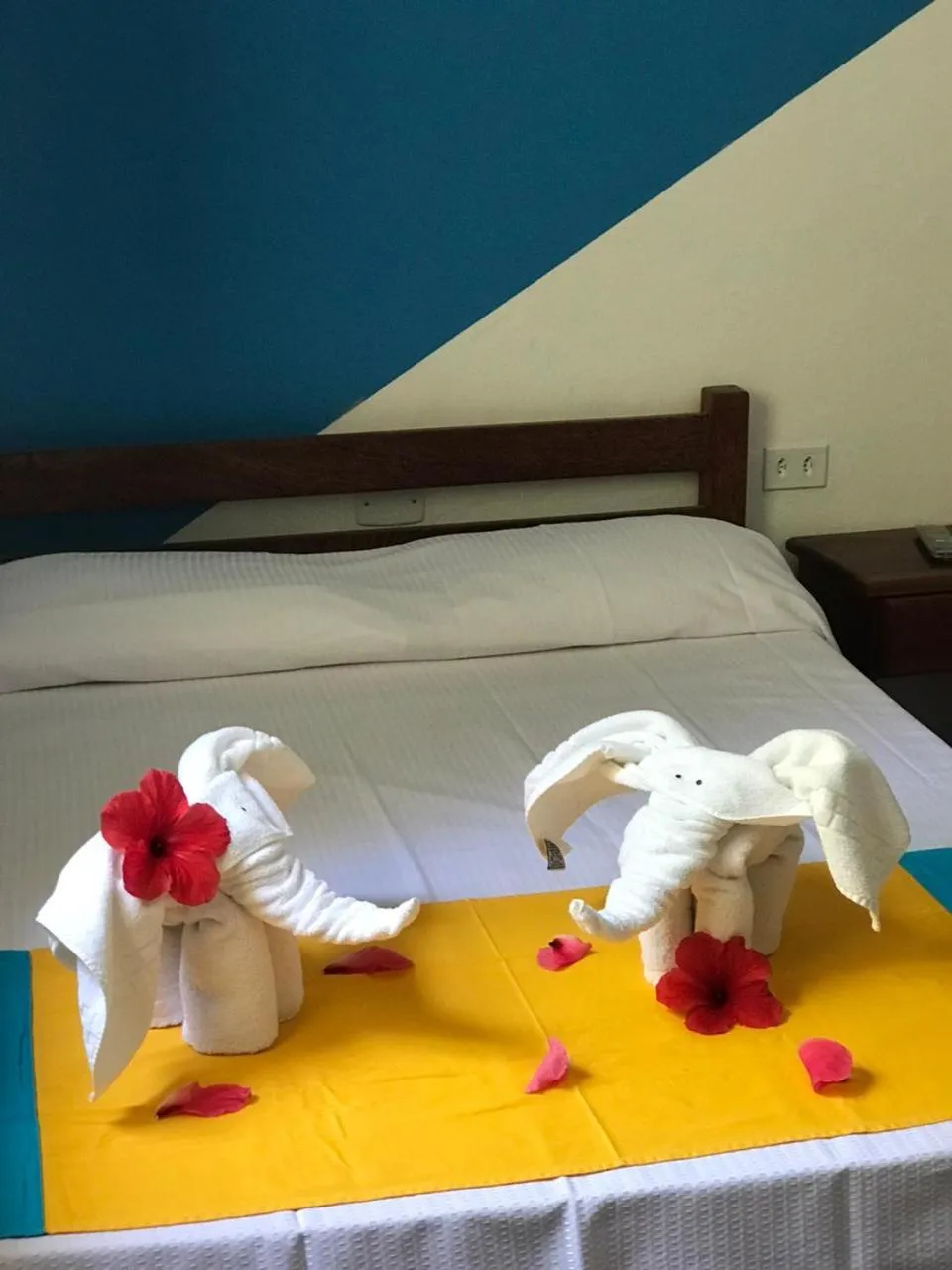 Bedroom, Bed in Pousada Hibiscus