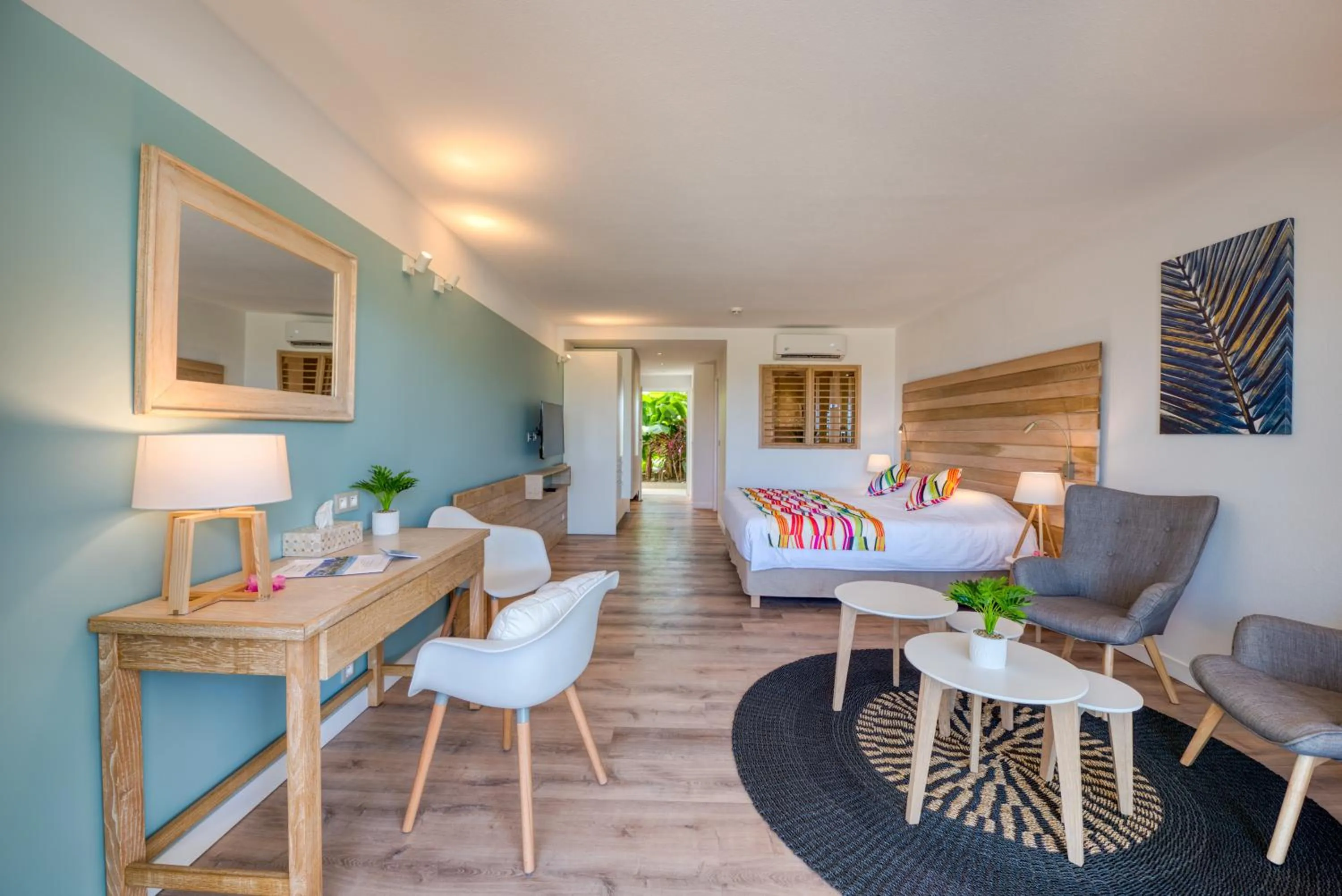 Living room in La Playa Orient Bay