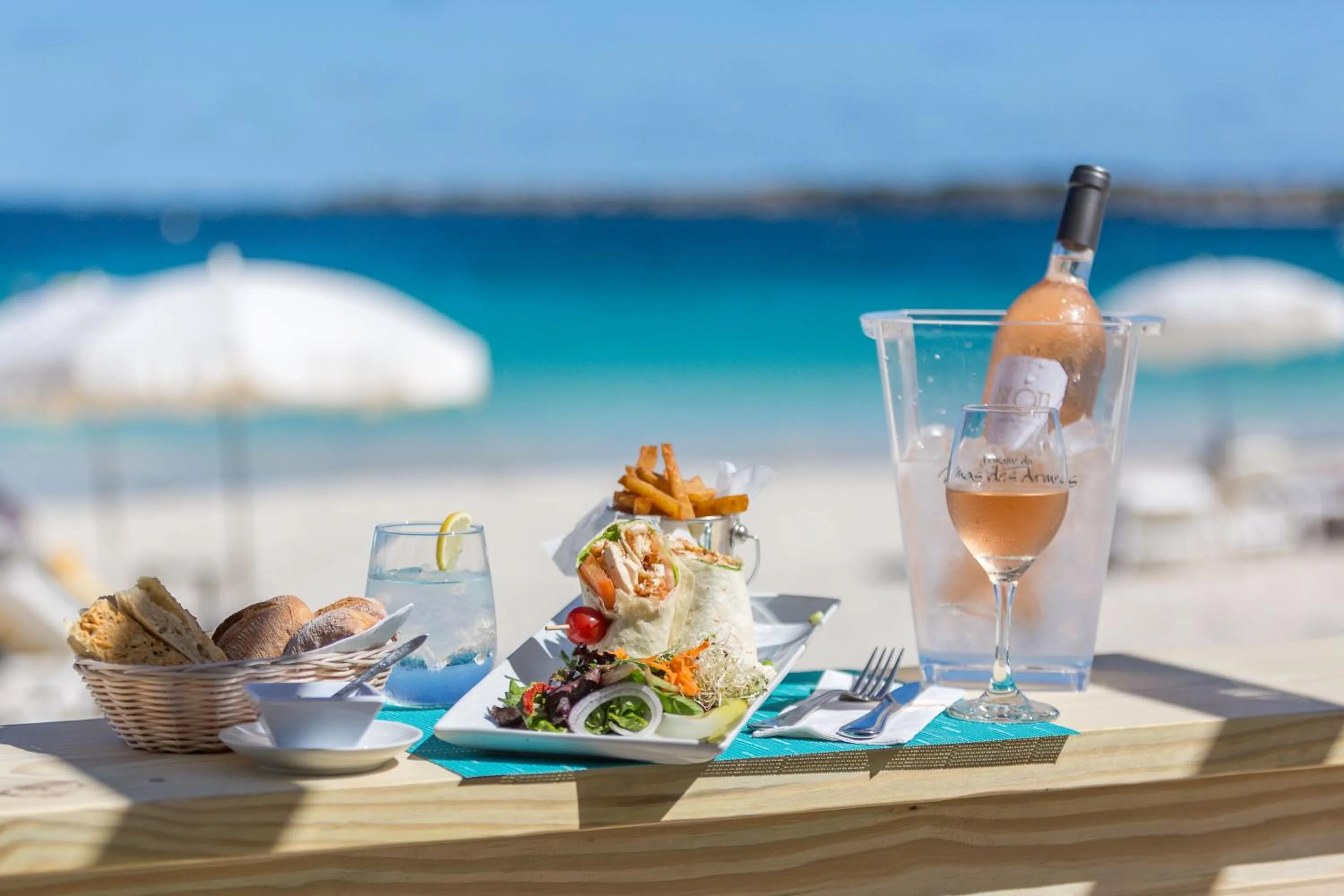 Food close-up in La Playa Orient Bay