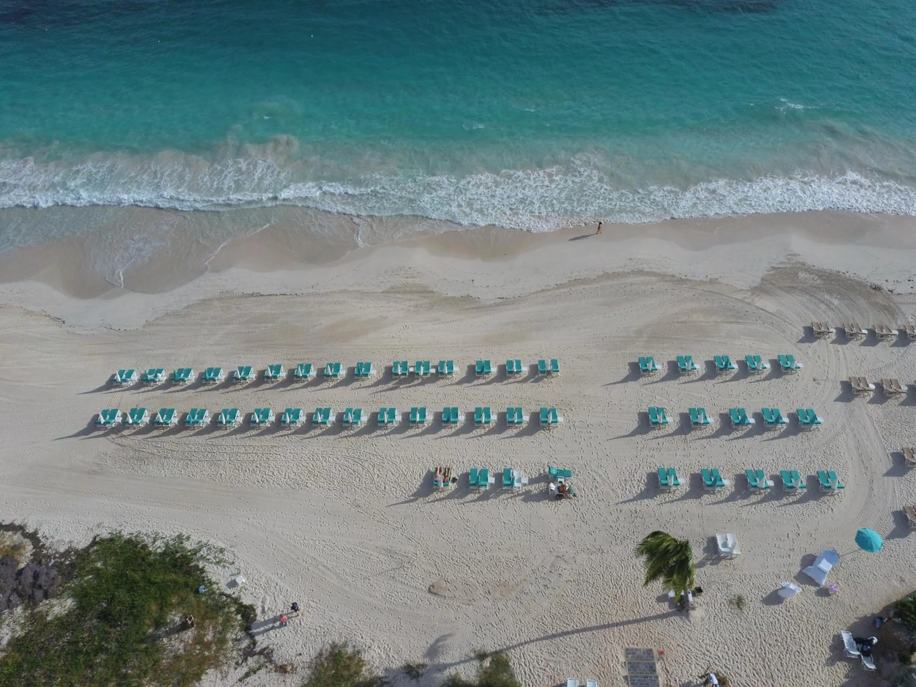 Bird's eye view in La Playa Orient Bay