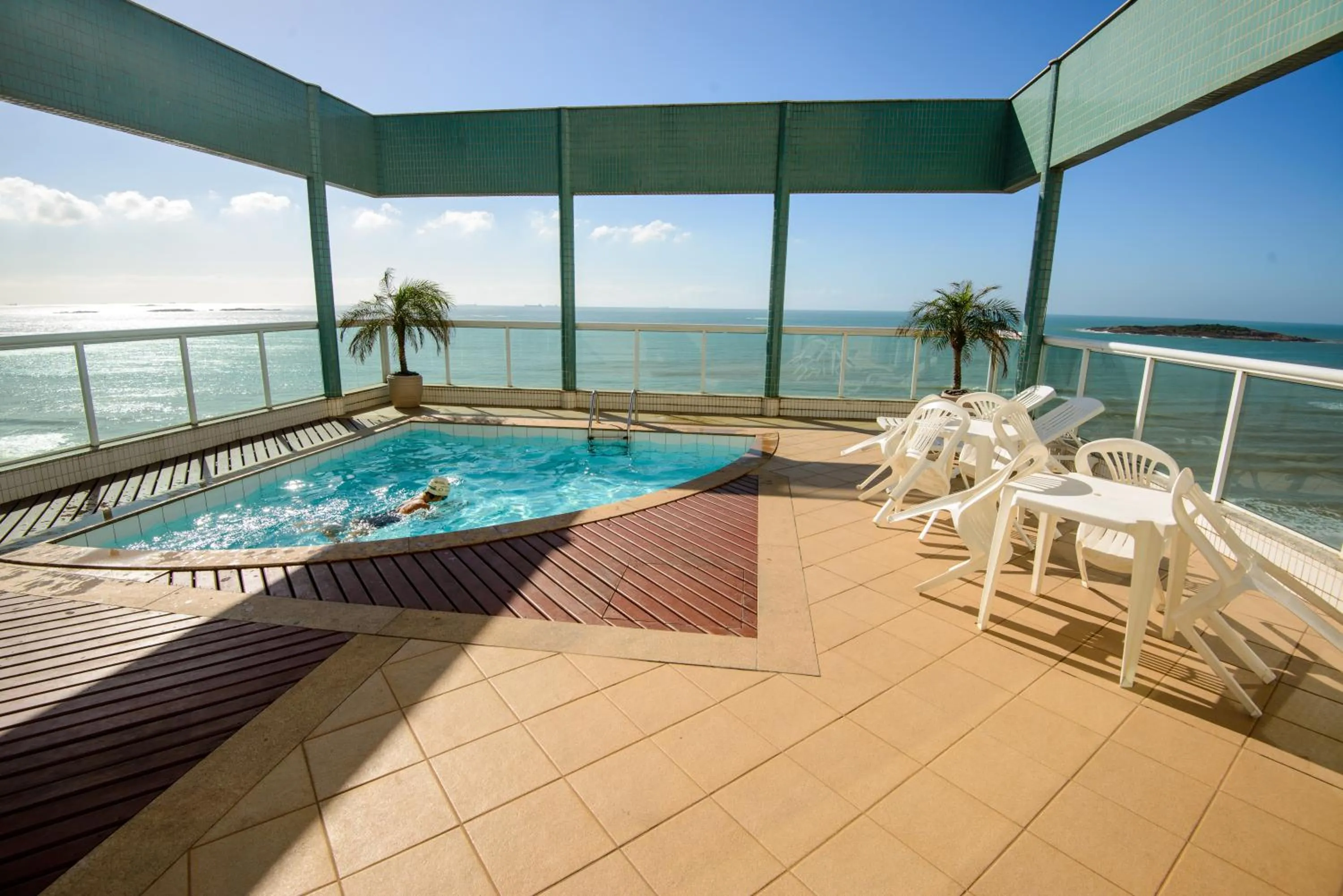 Balcony/Terrace in Hotel Plaza Mar