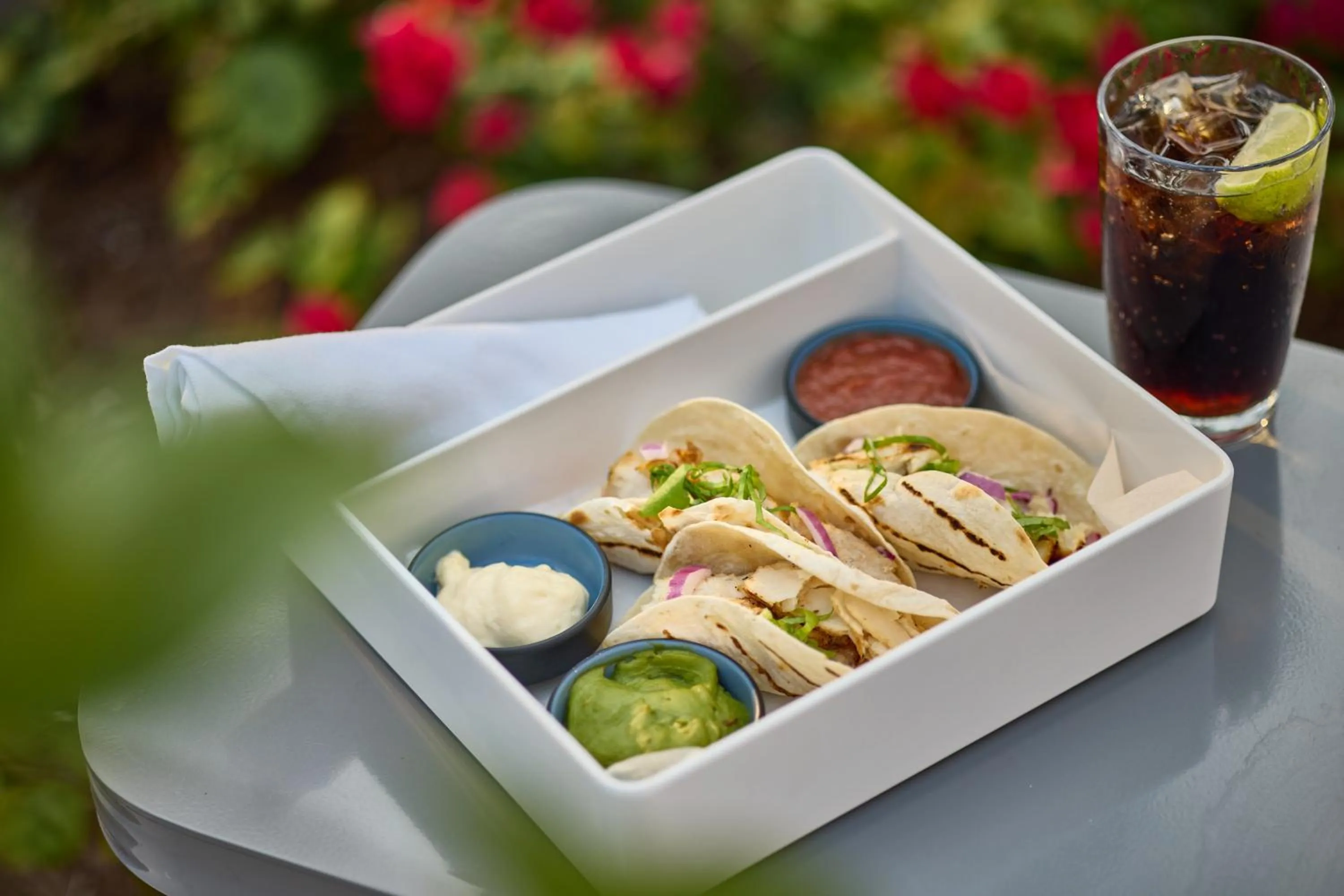 Food close-up in British Colonial Nassau