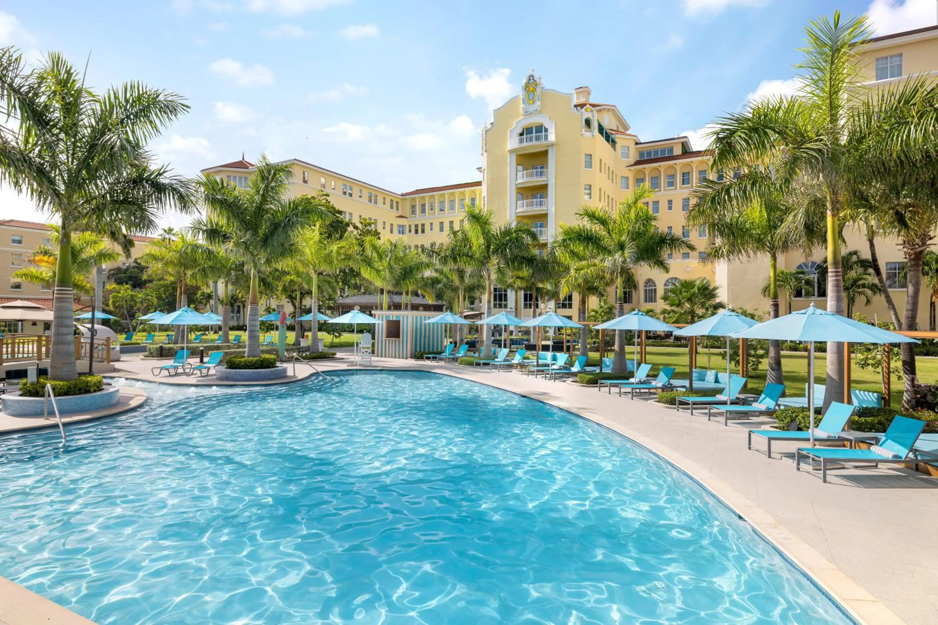 Swimming pool in British Colonial Nassau