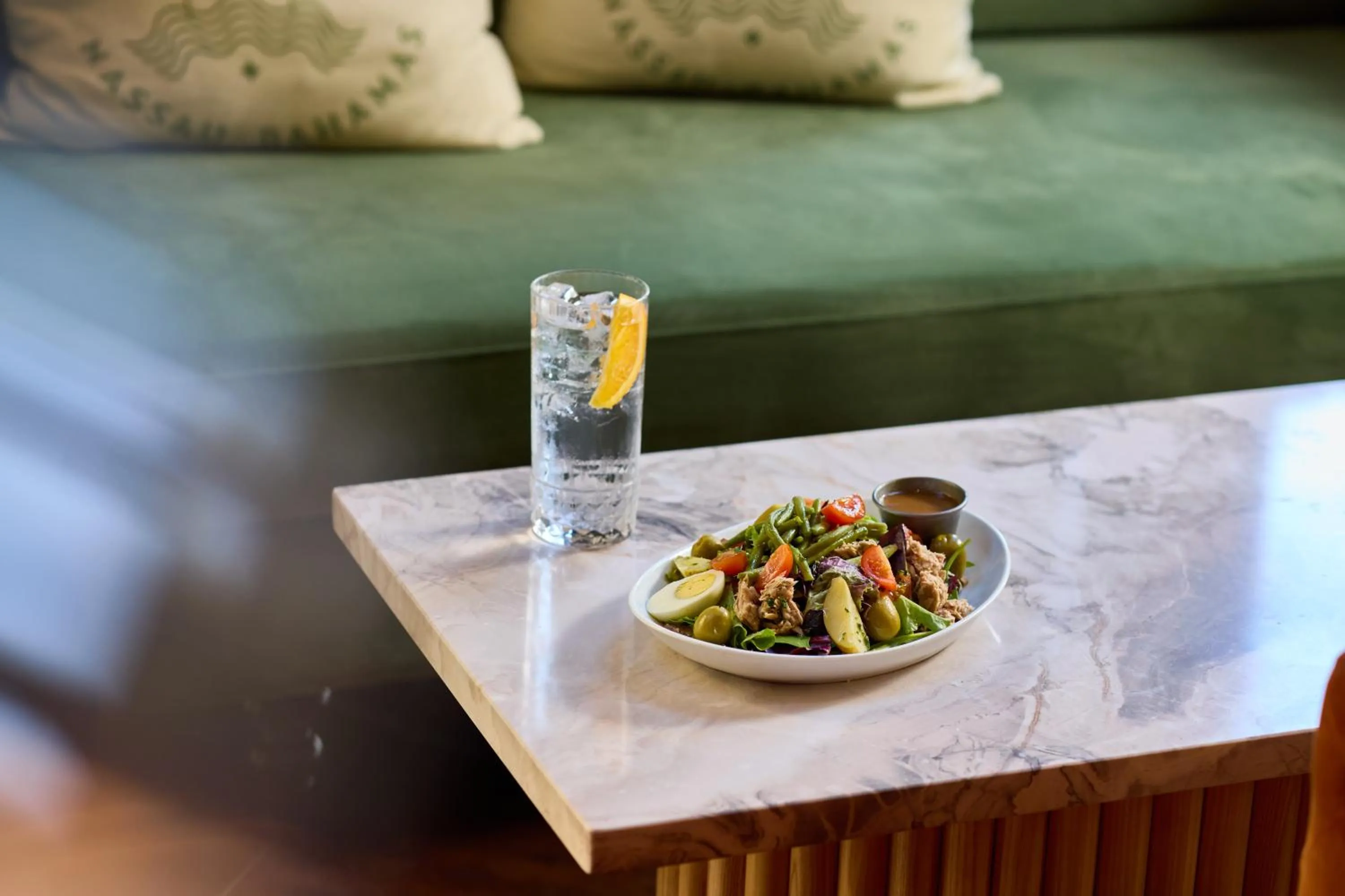 Food close-up in British Colonial Nassau