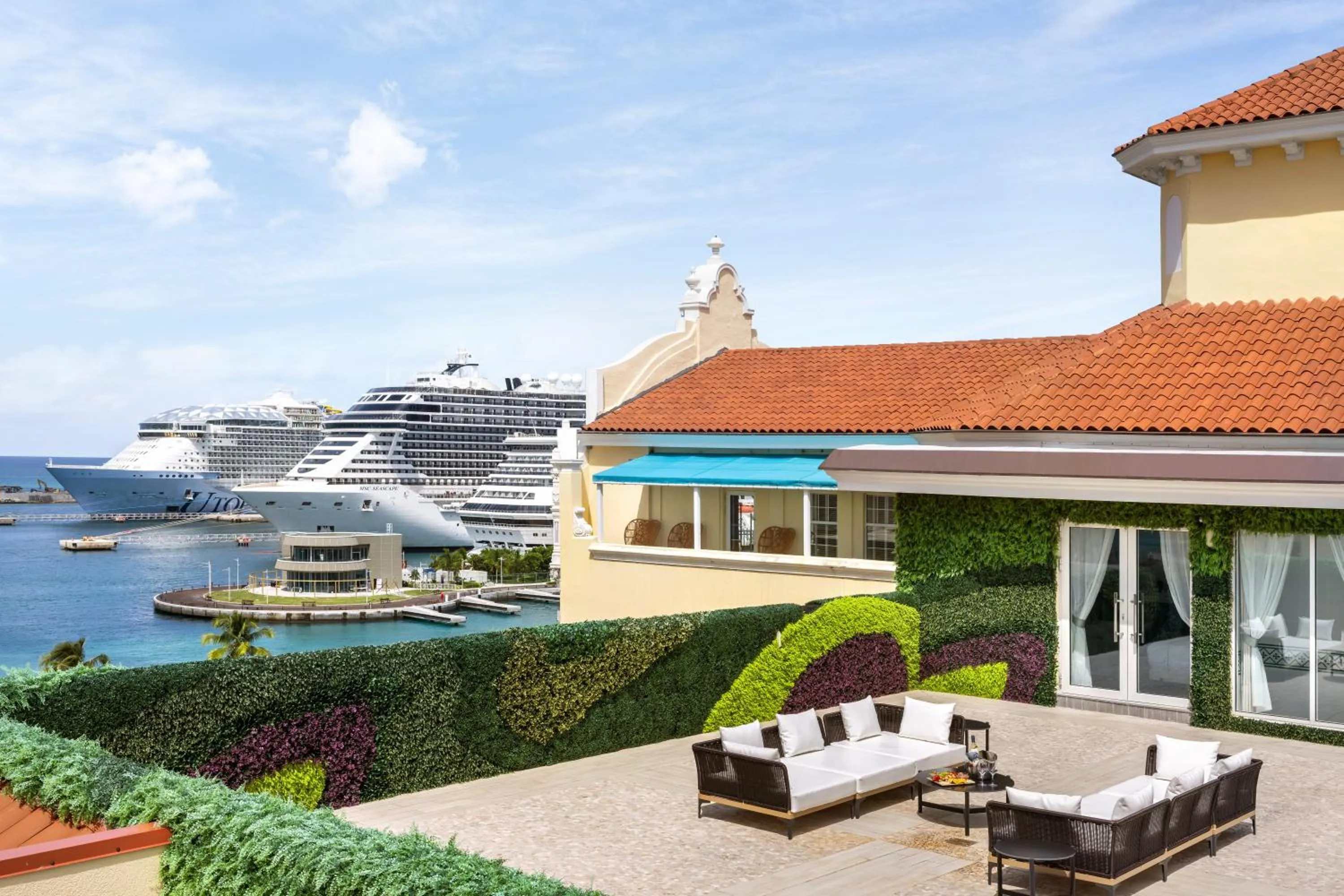 Patio in British Colonial Nassau