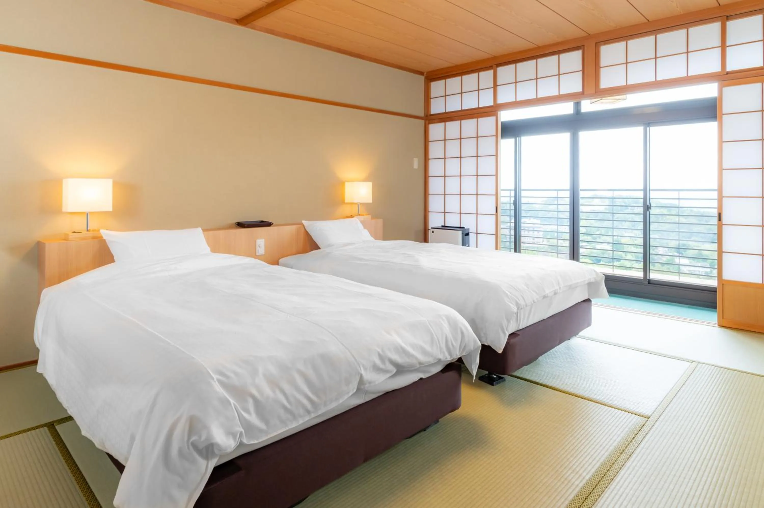 Bed in Motoyu Kosenkaku