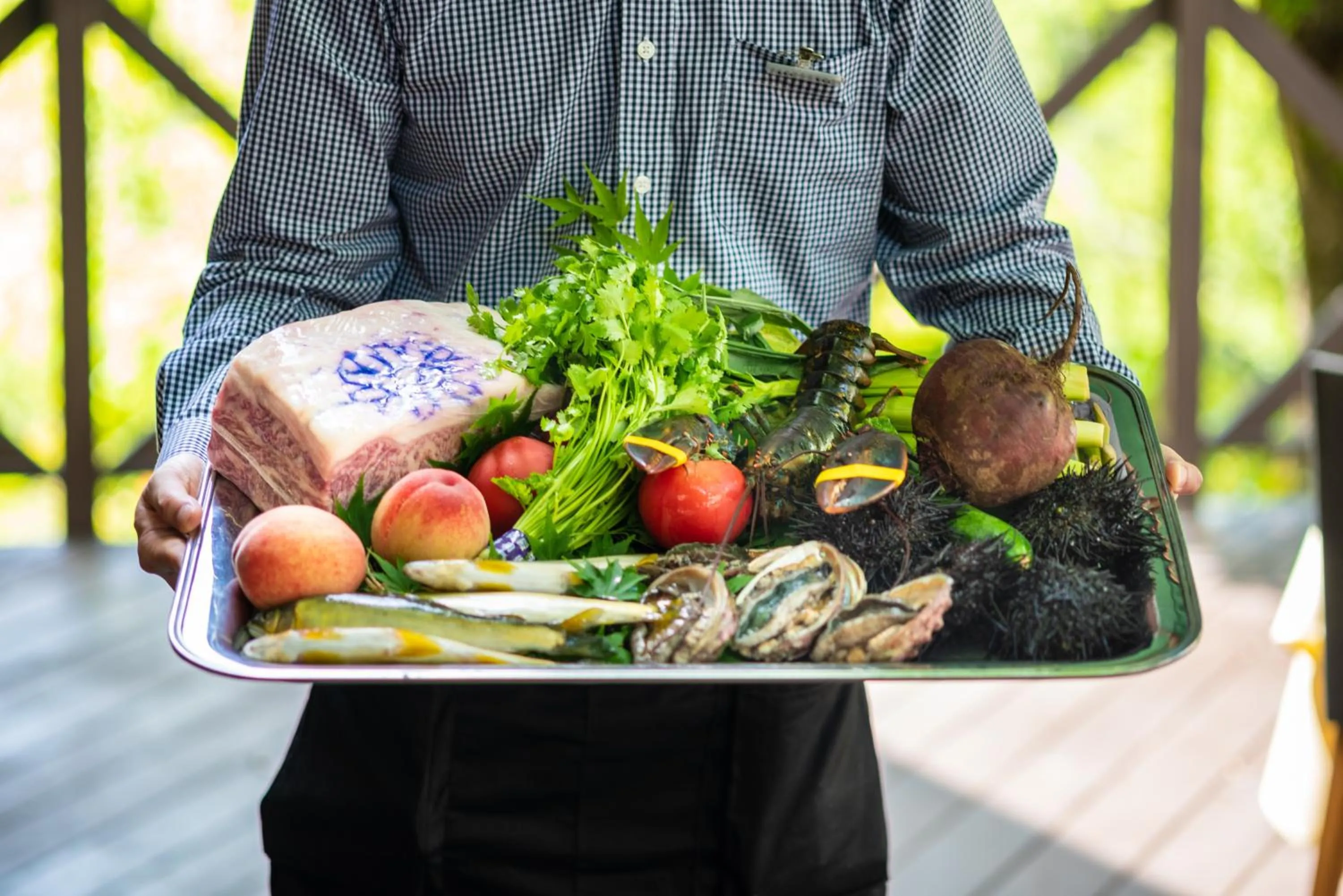 Food and drinks in Motoyu Kosenkaku