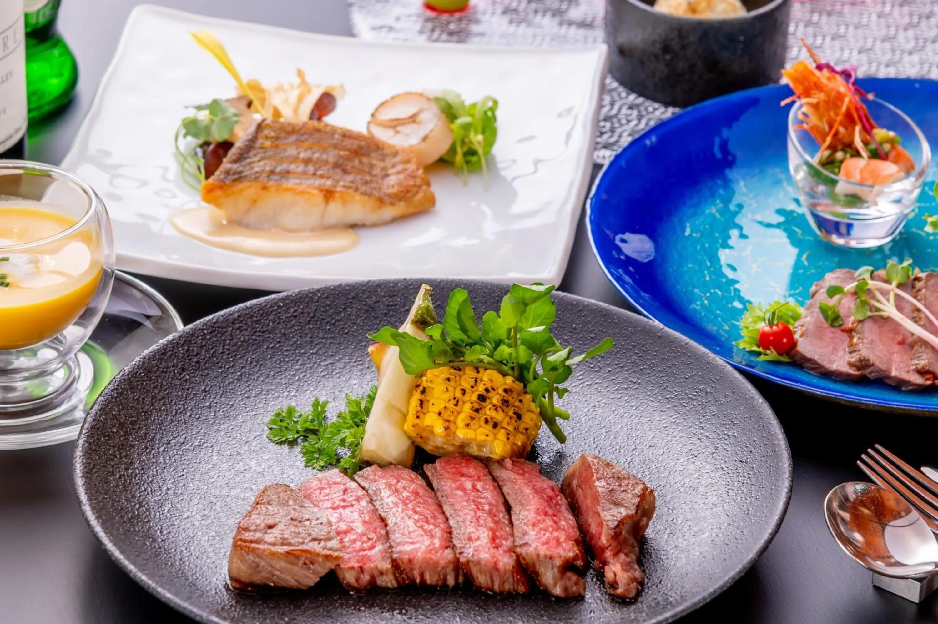 Dinner in Motoyu Kosenkaku