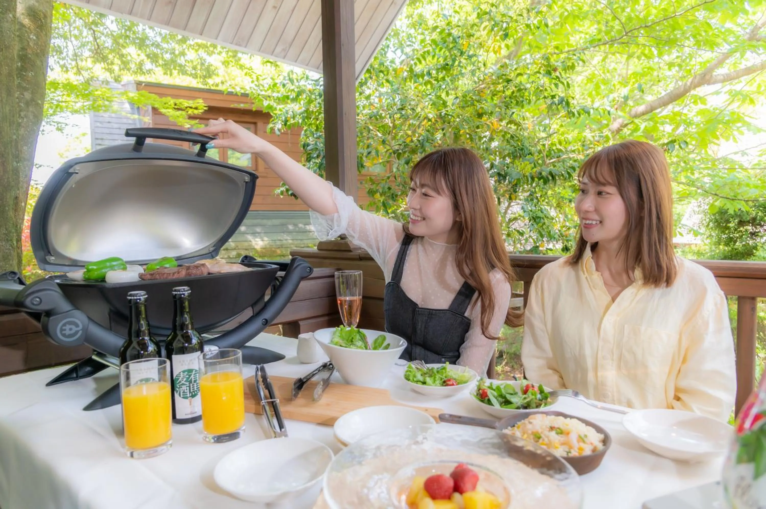 BBQ facilities in Motoyu Kosenkaku