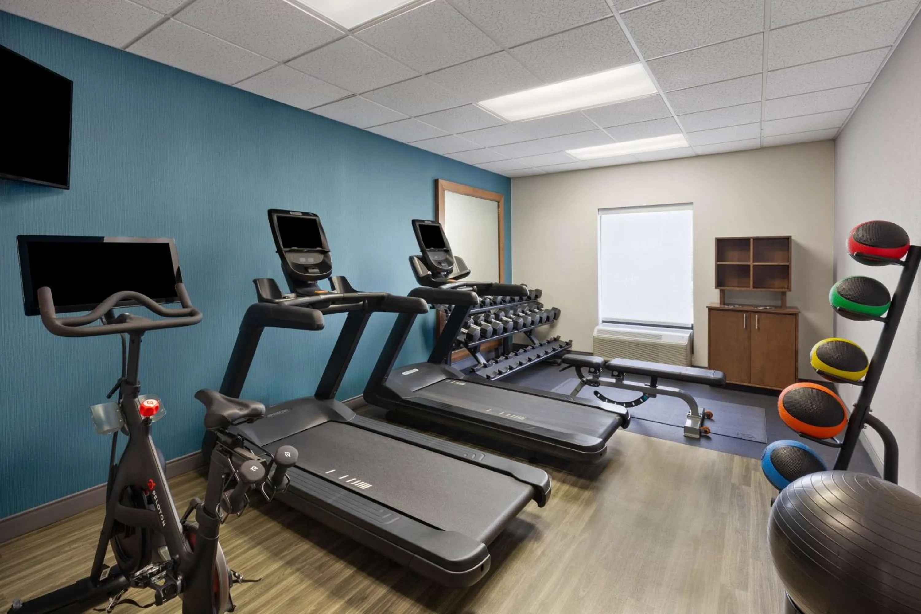 Fitness centre/facilities in Hampton Inn & Suites Dothan