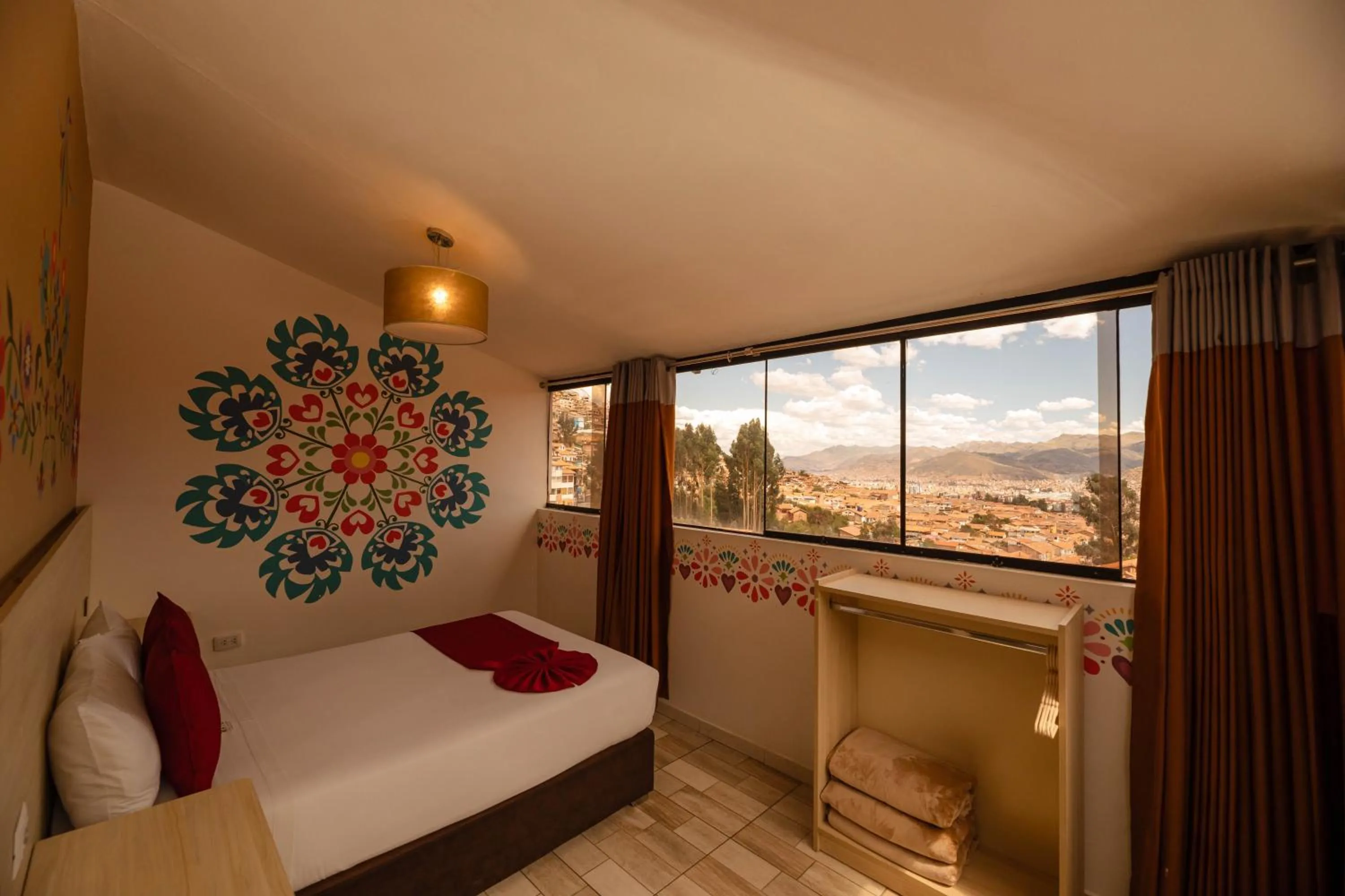 Bed in Mayu Boutique Hotel