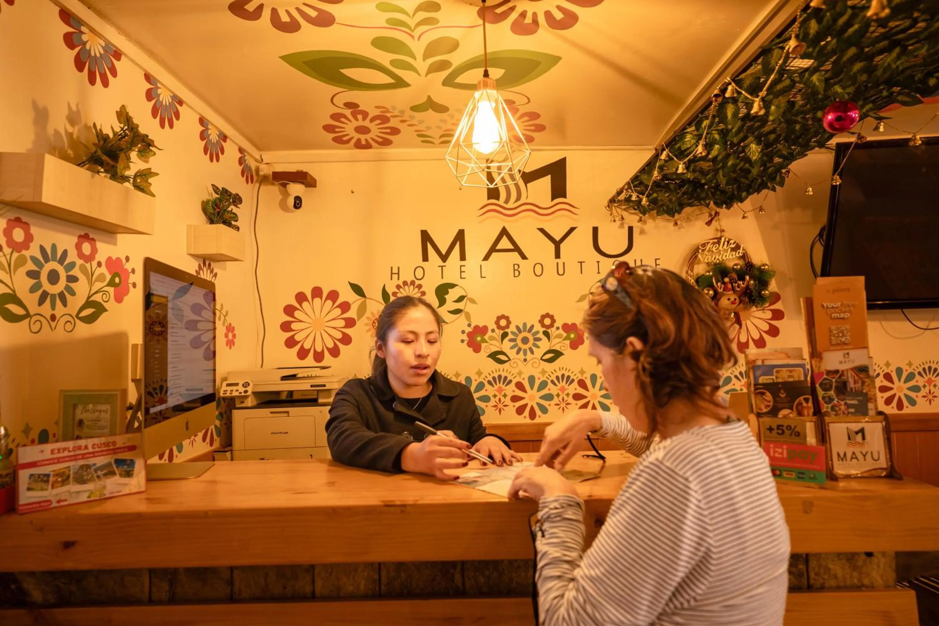 Lobby or reception in Mayu Boutique Hotel