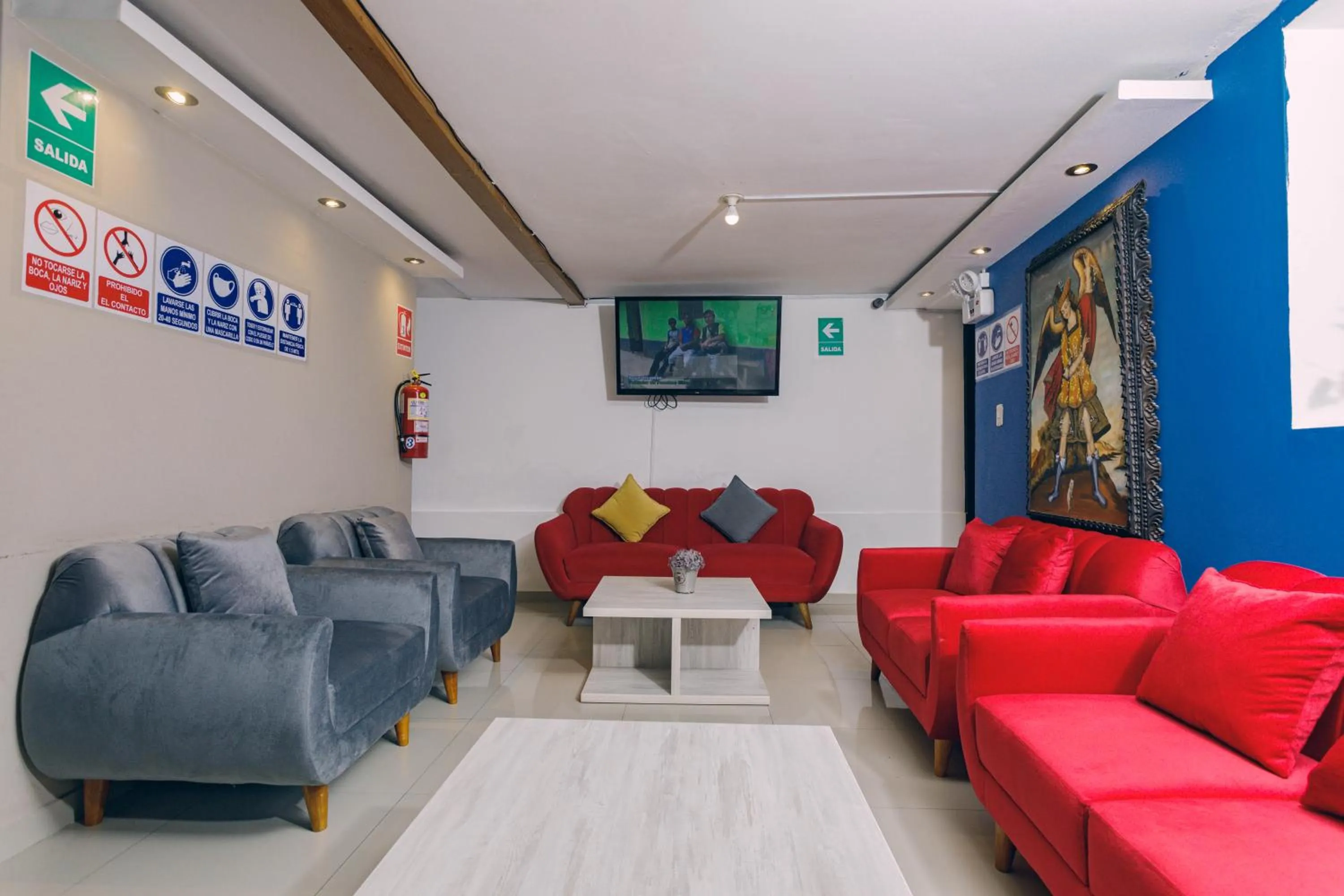 Living room in Mayu Boutique Hotel