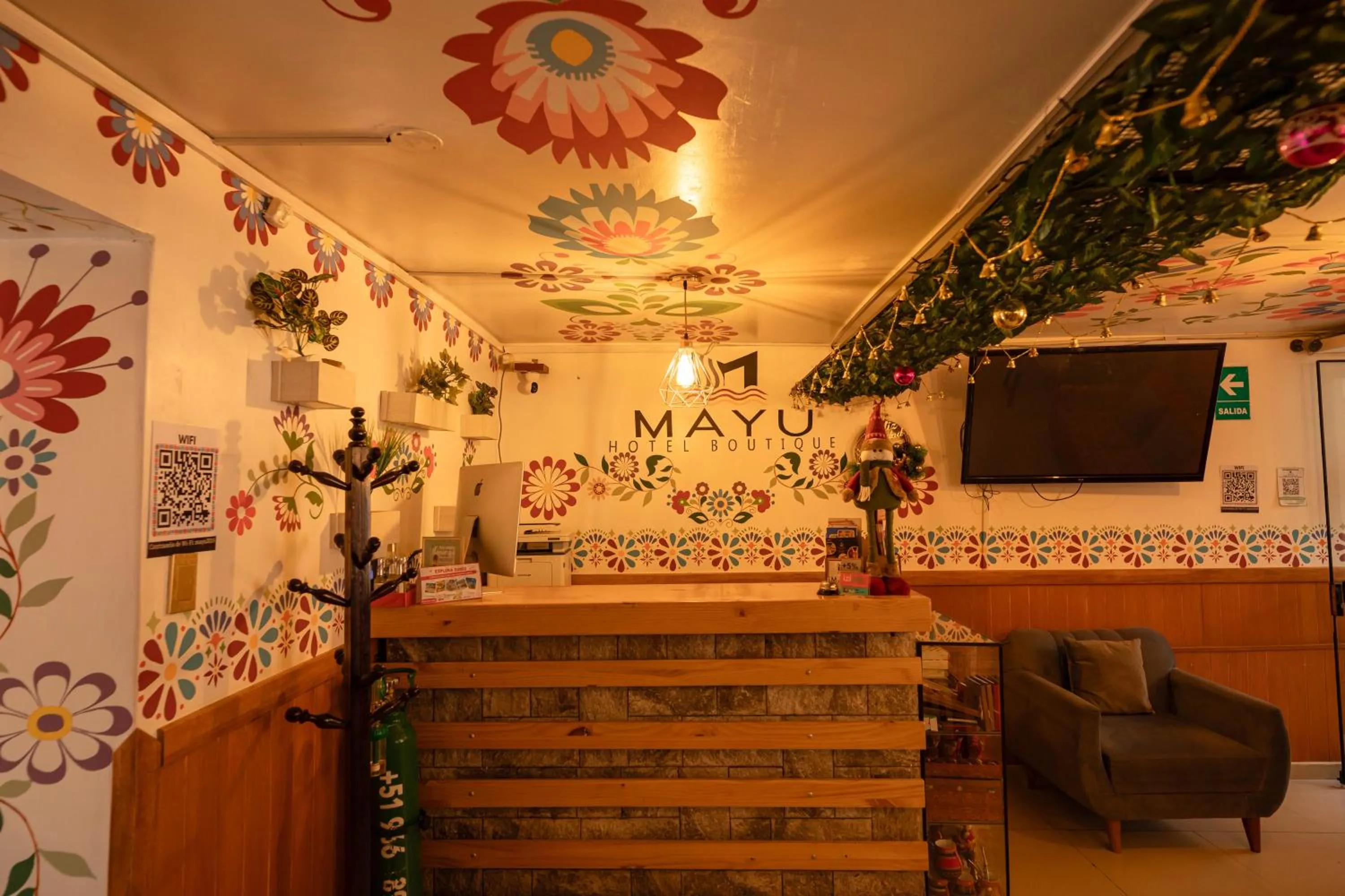 Lobby or reception in Mayu Boutique Hotel