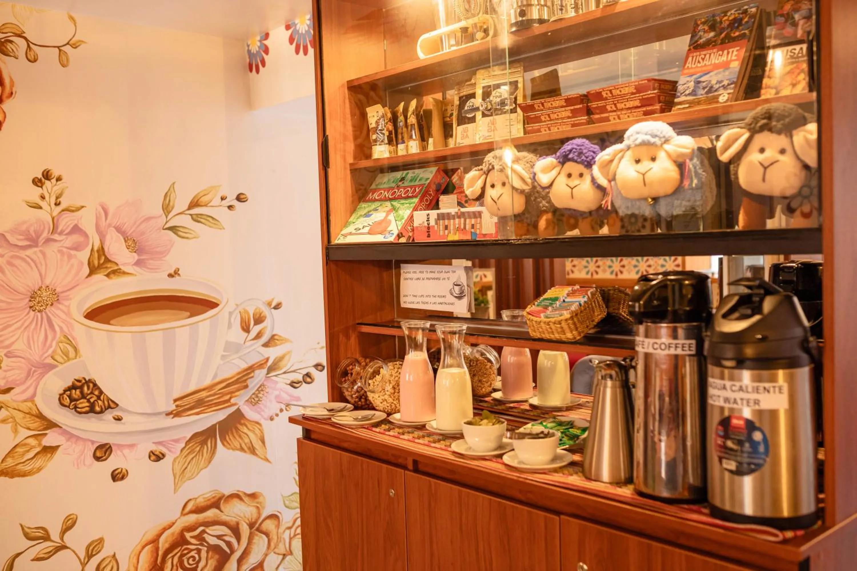 Food and drinks in Mayu Boutique Hotel