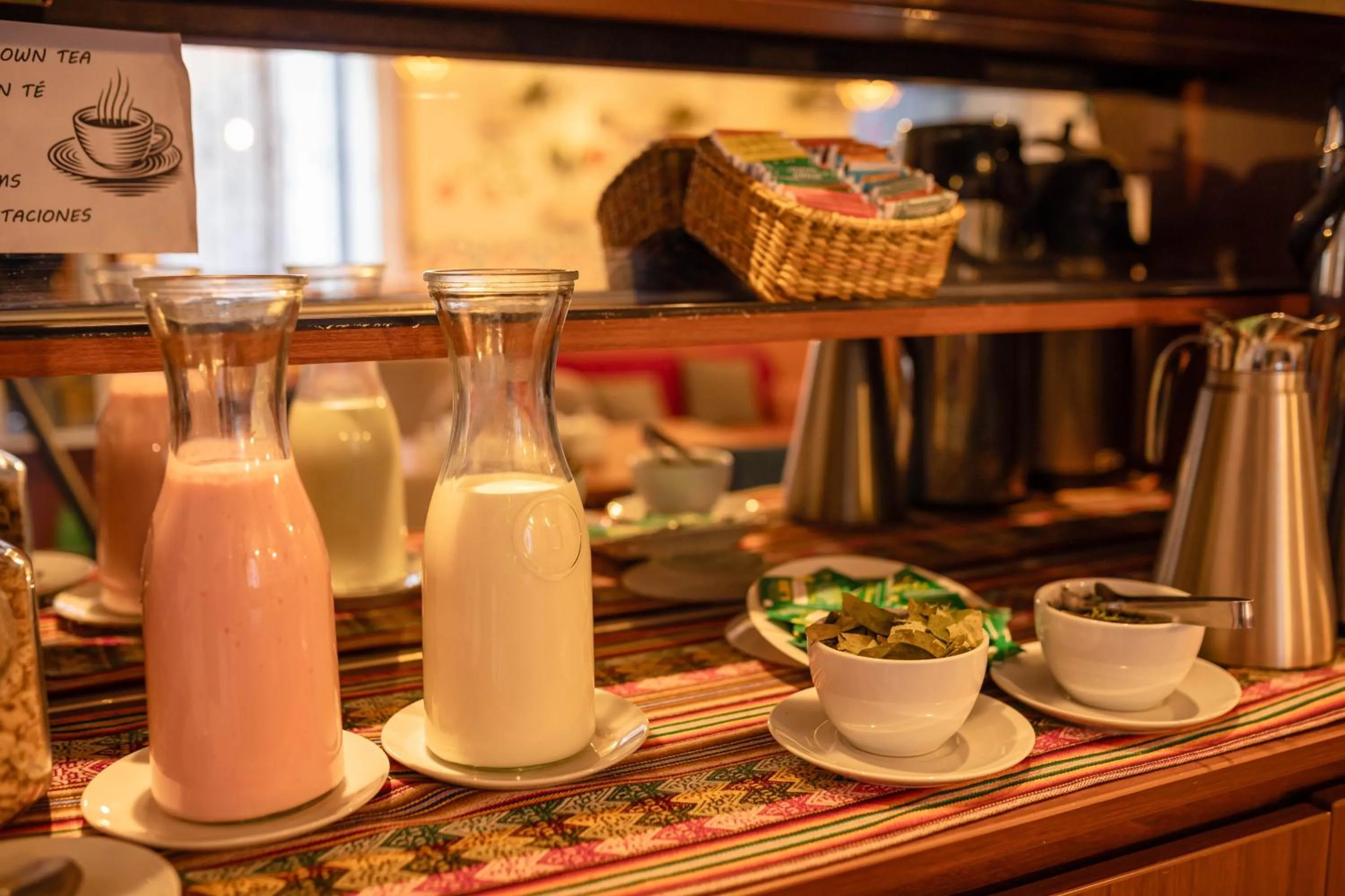 Food and drinks in Mayu Boutique Hotel