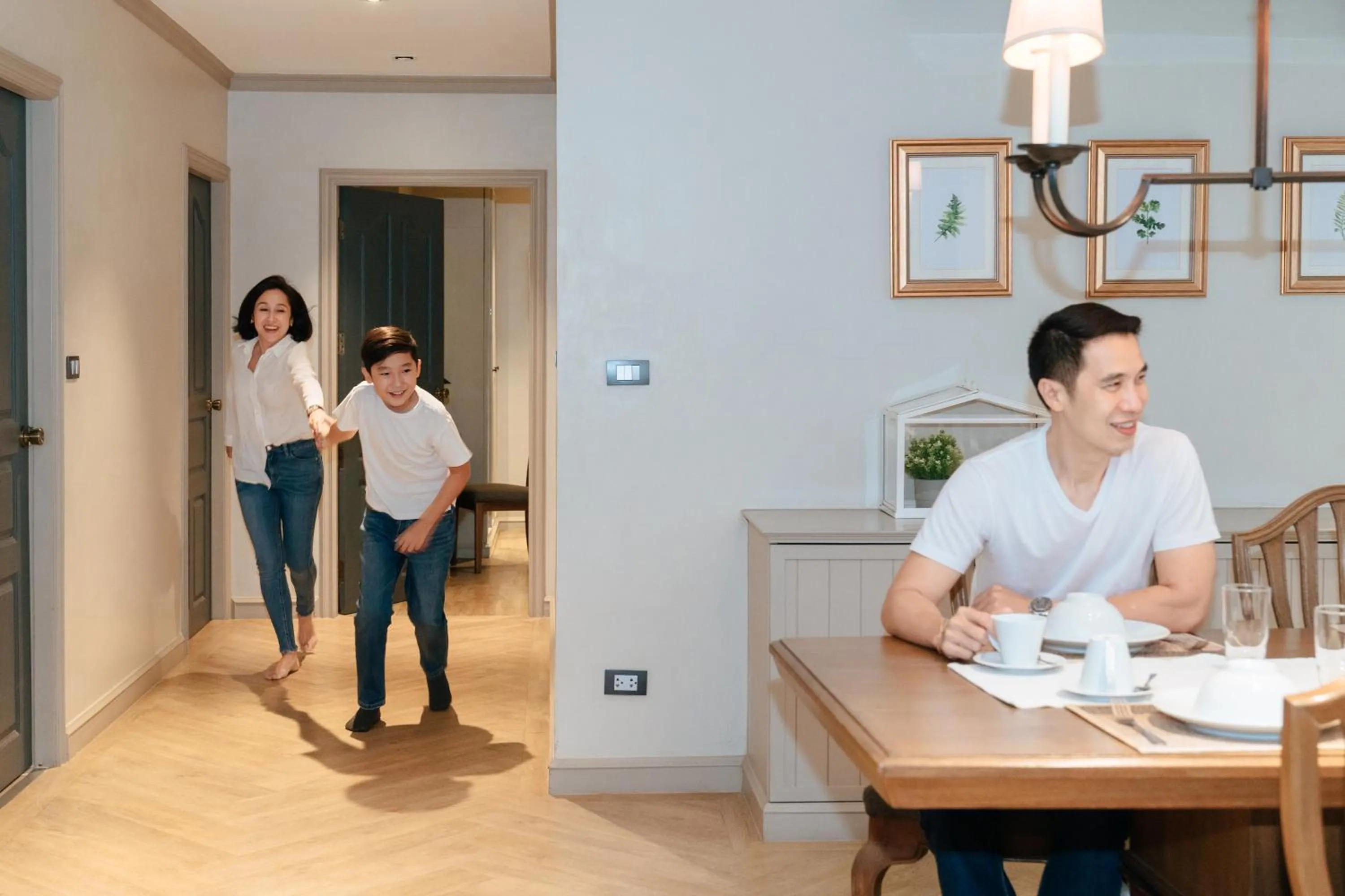 Living room in THEA Private Suites by TH District