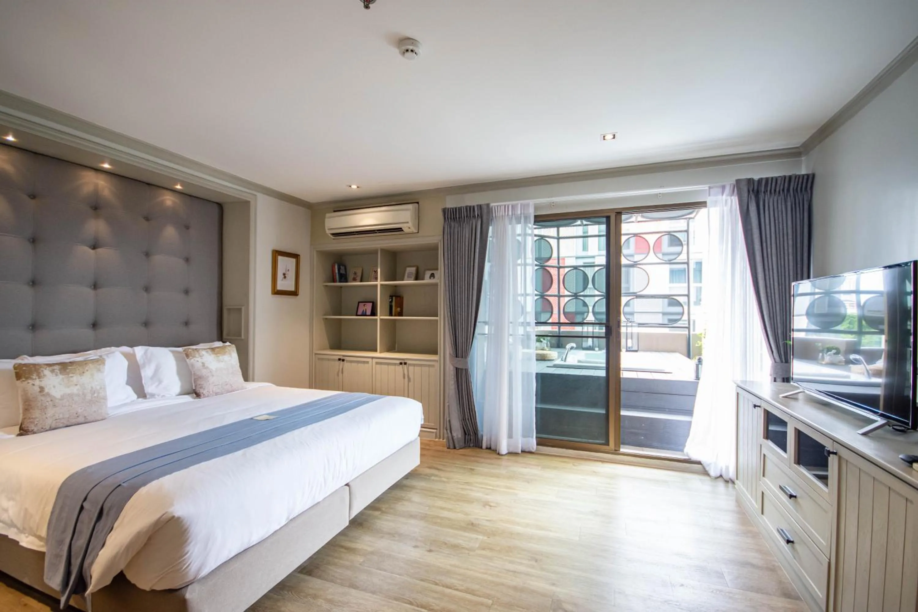 Bedroom, Bed in THEA Private Suites by TH District