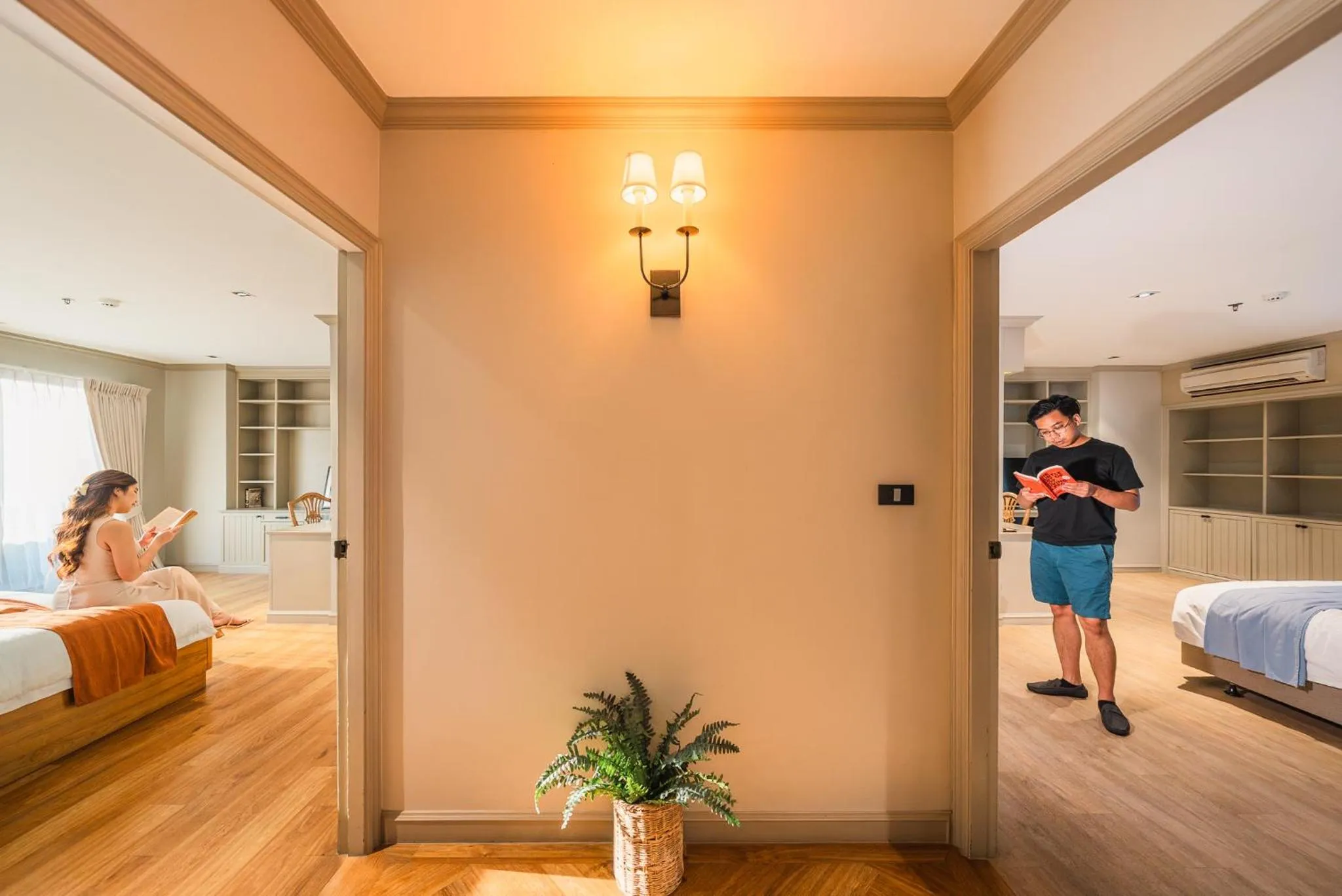 Bedroom, Bed in THEA Private Suites by TH District