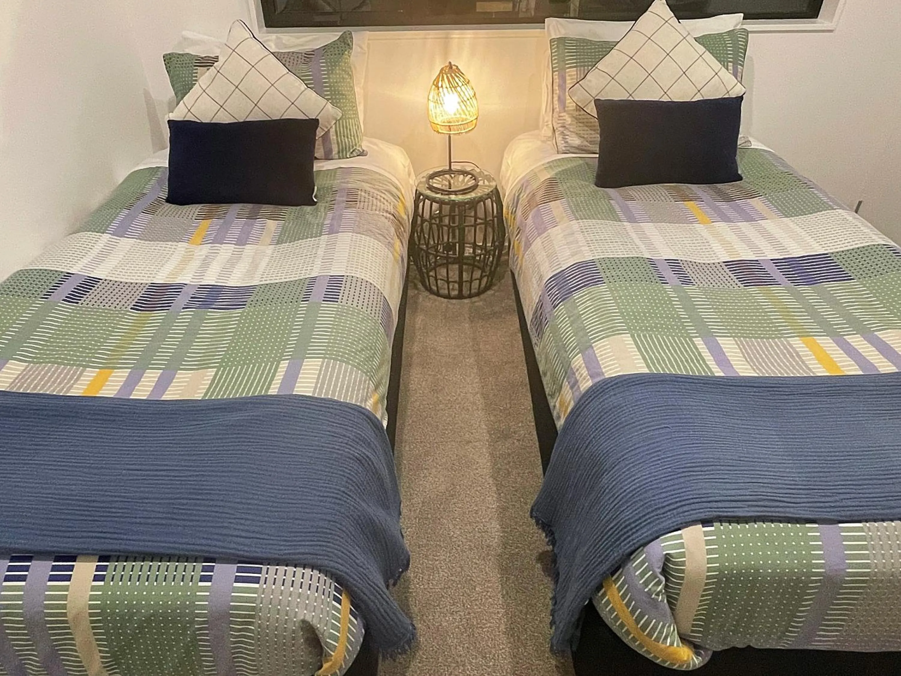 Bed in Flat Bush Holiday Accommodation