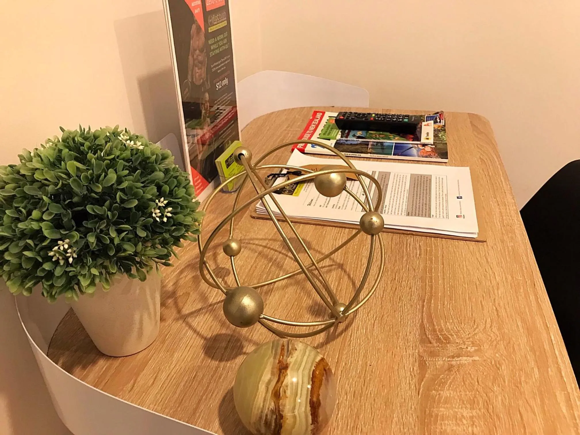 Decorative detail in Flat Bush Holiday Accommodation