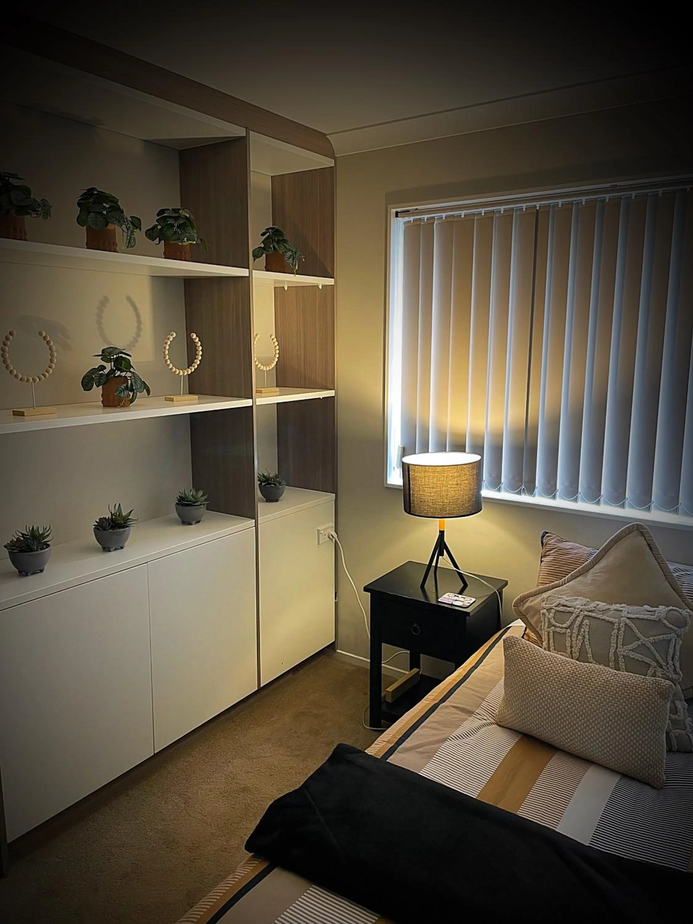 Bedroom, Bed in Flat Bush Holiday Accommodation