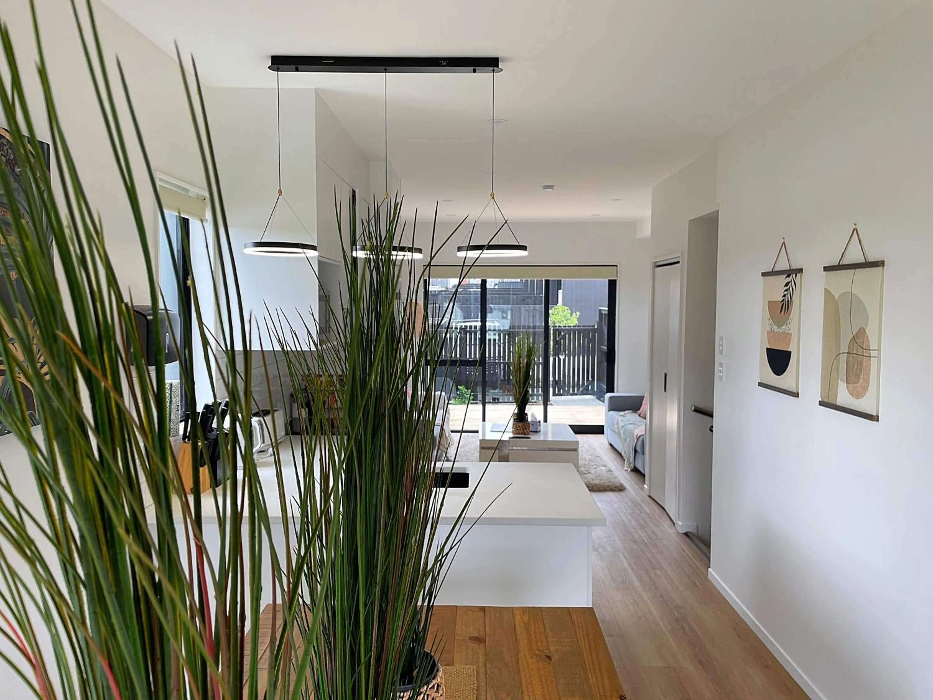 Patio, Bed in Flat Bush Holiday Accommodation