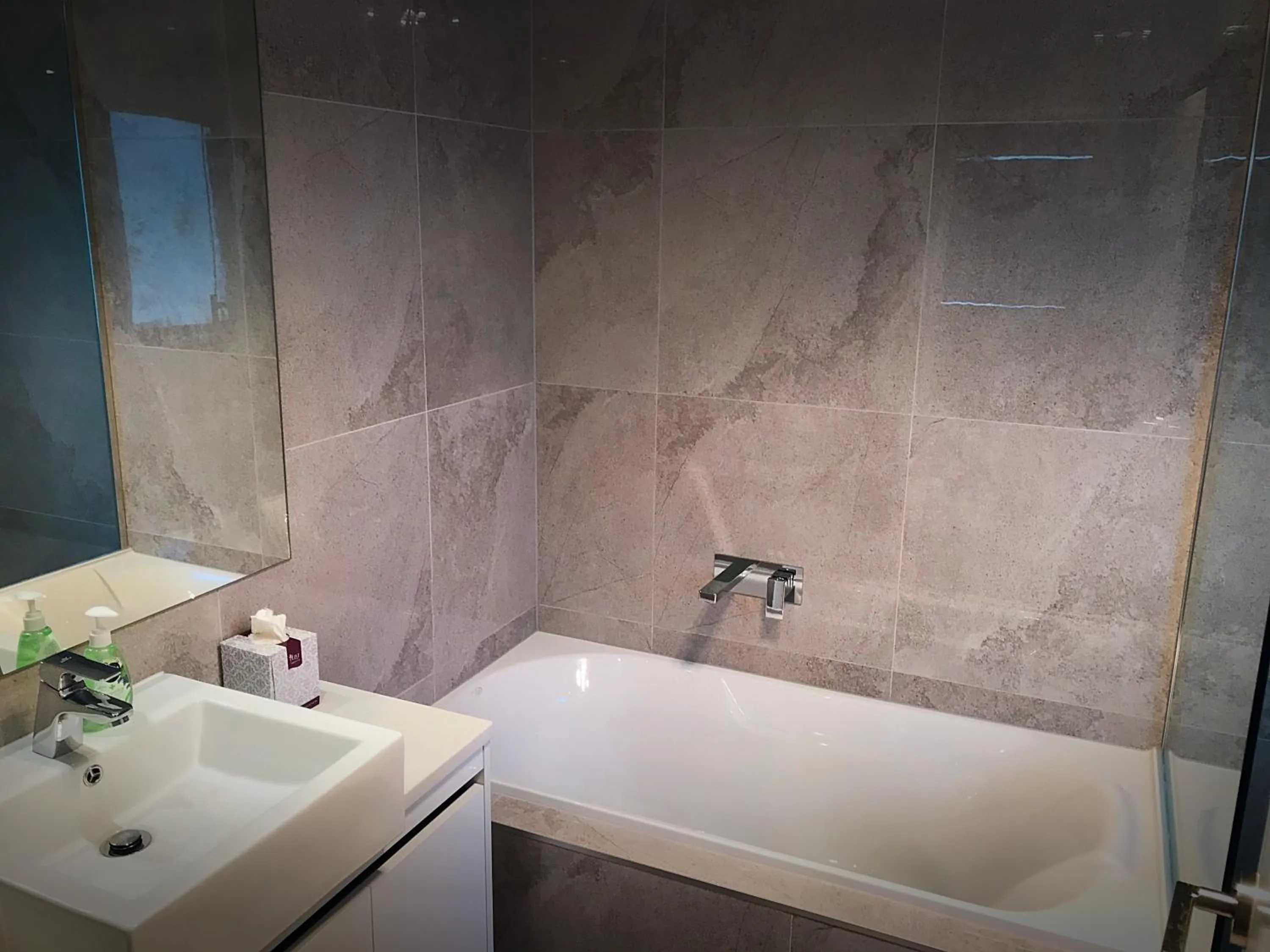 Bathroom in Flat Bush Holiday Accommodation