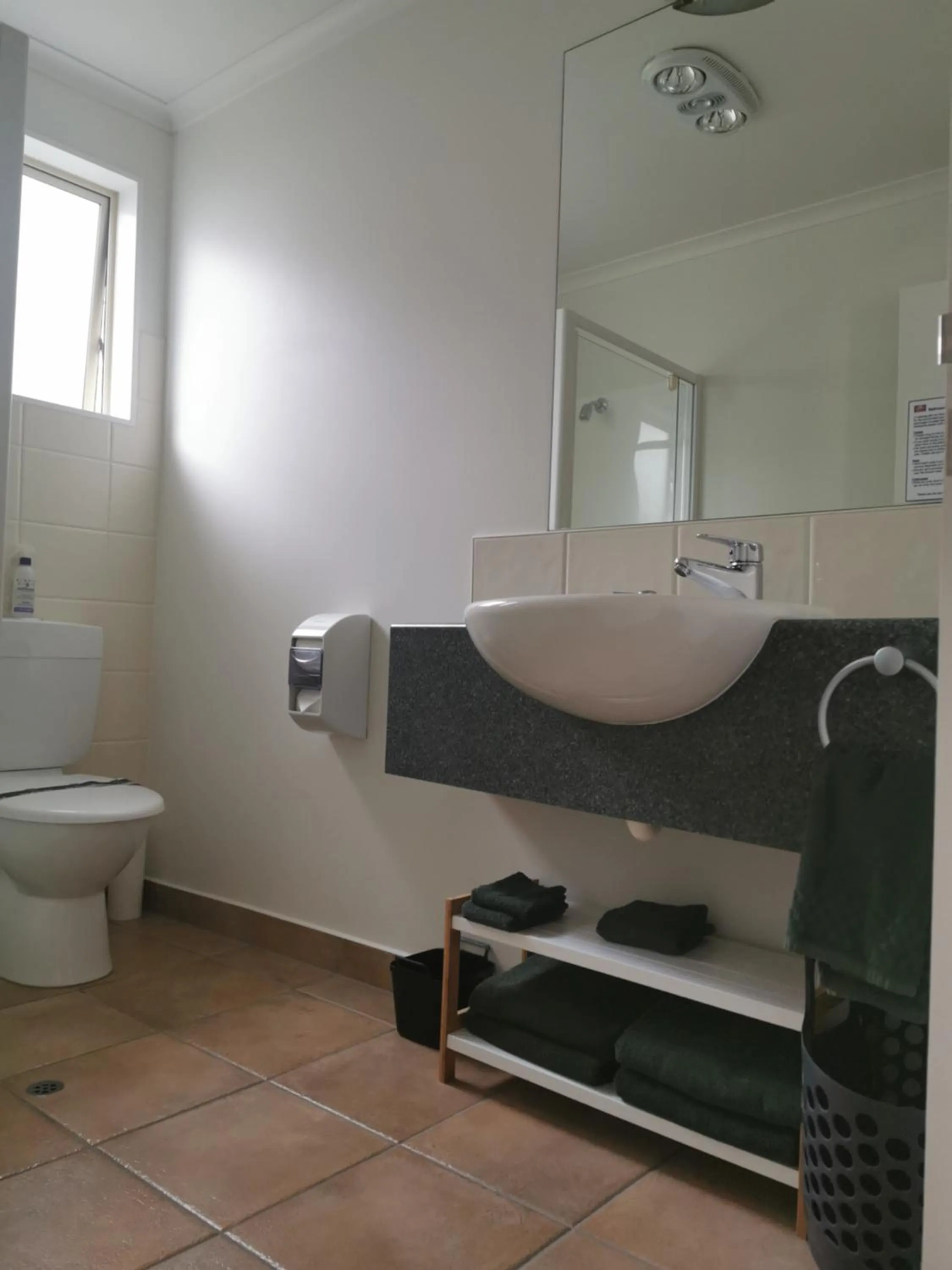 Bathroom in Bks Egmont Motor Lodge