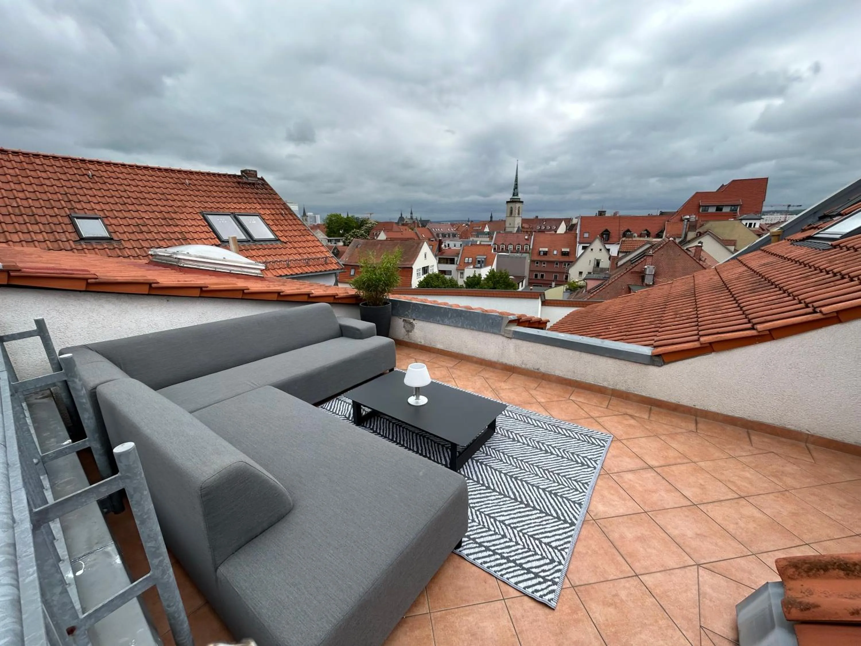 Balcony/Terrace in Hotel Garni " Am Domplatz"