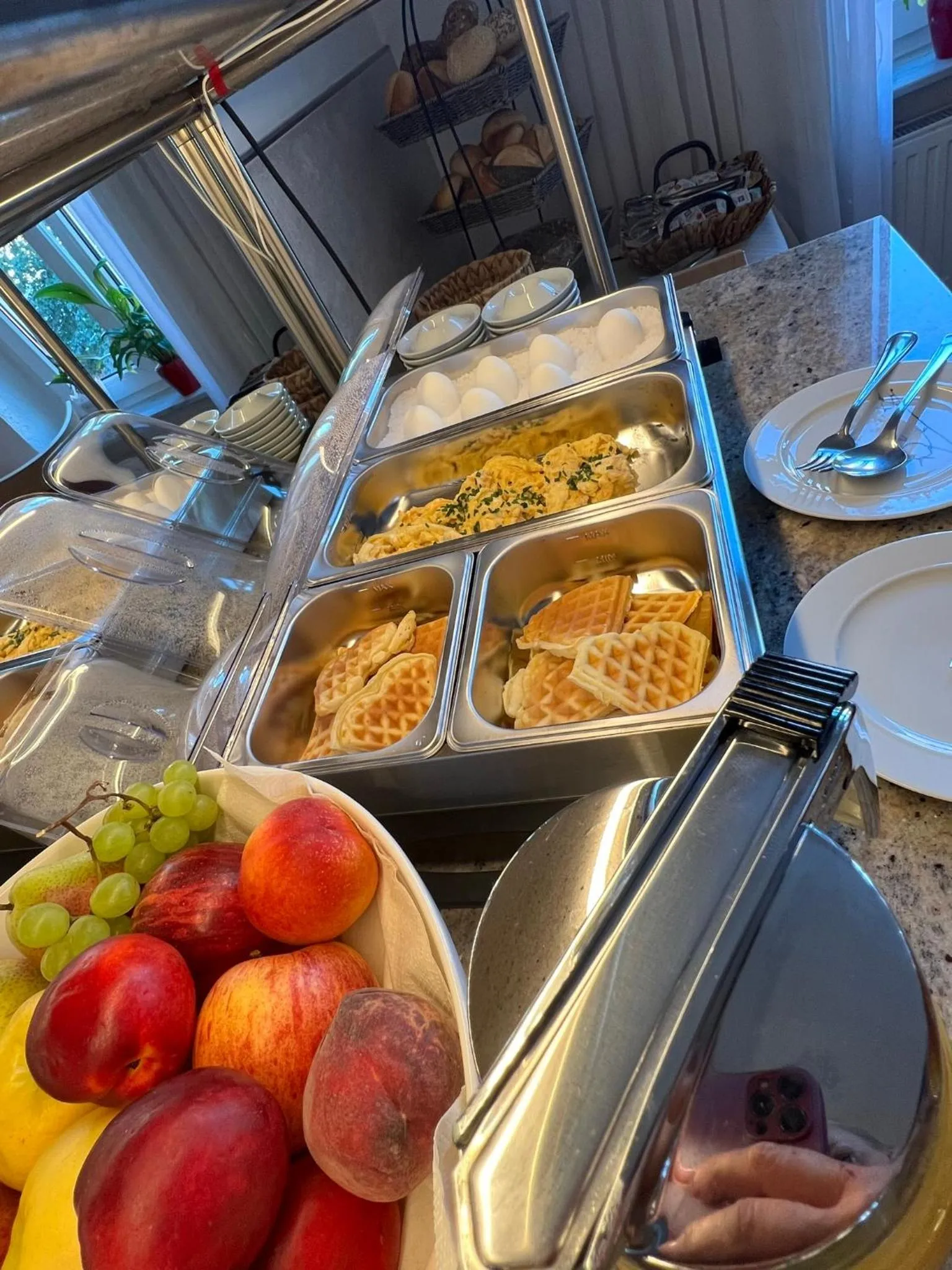 Buffet breakfast in Hotel Garni " Am Domplatz"