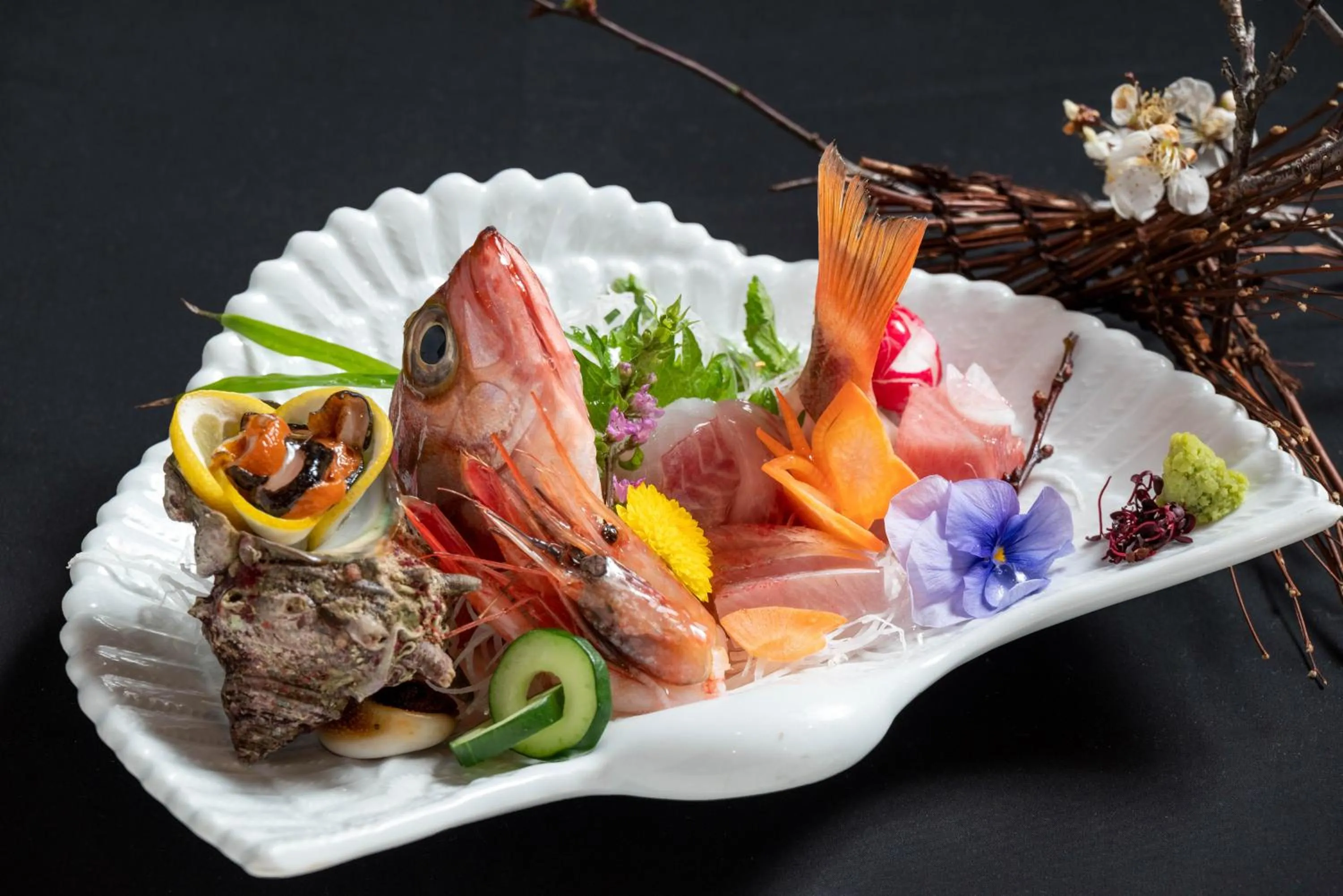 Dinner in Sado Resort Hotel Azuma