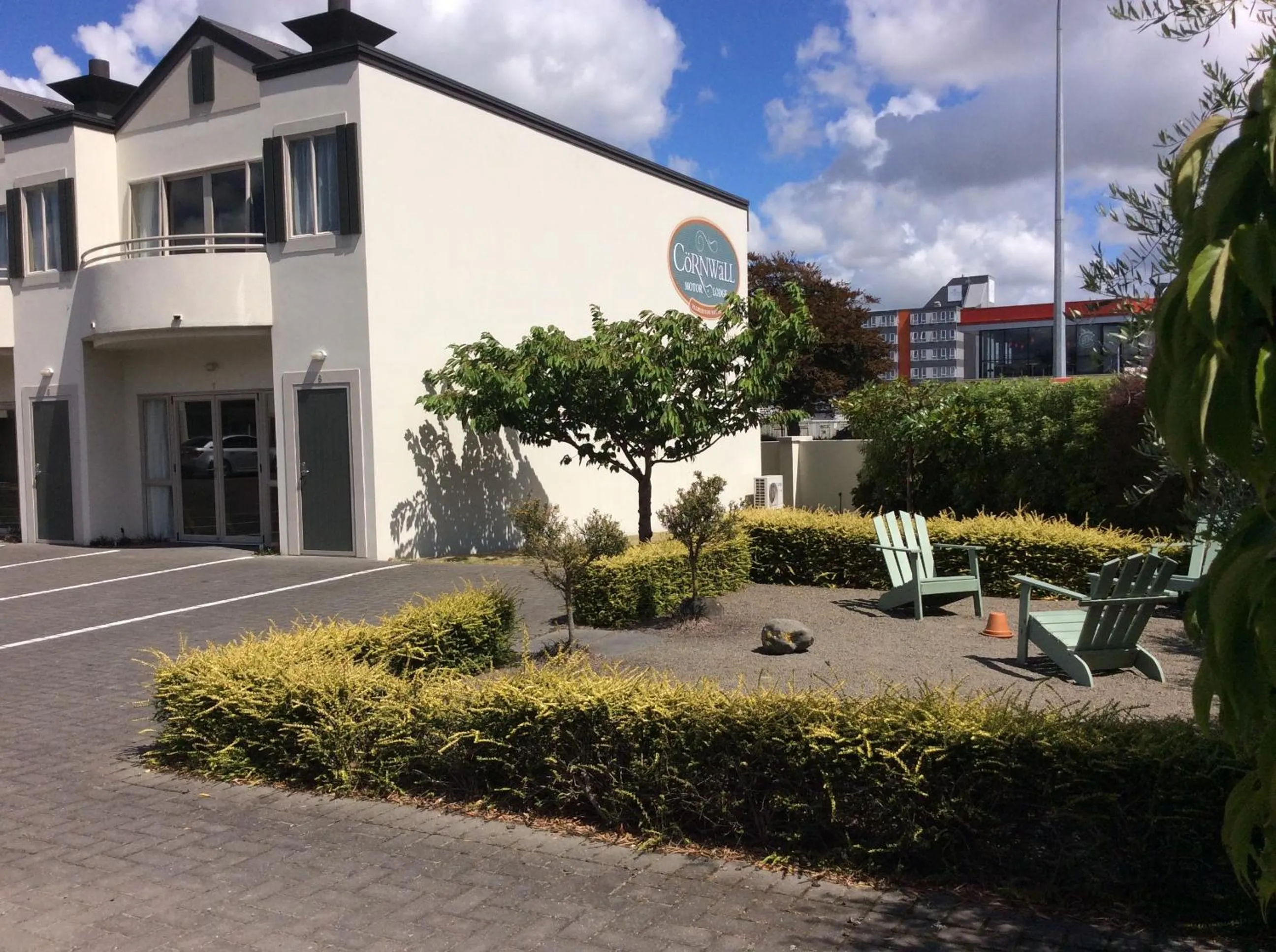 Facade/entrance in Cornwall Motor Lodge