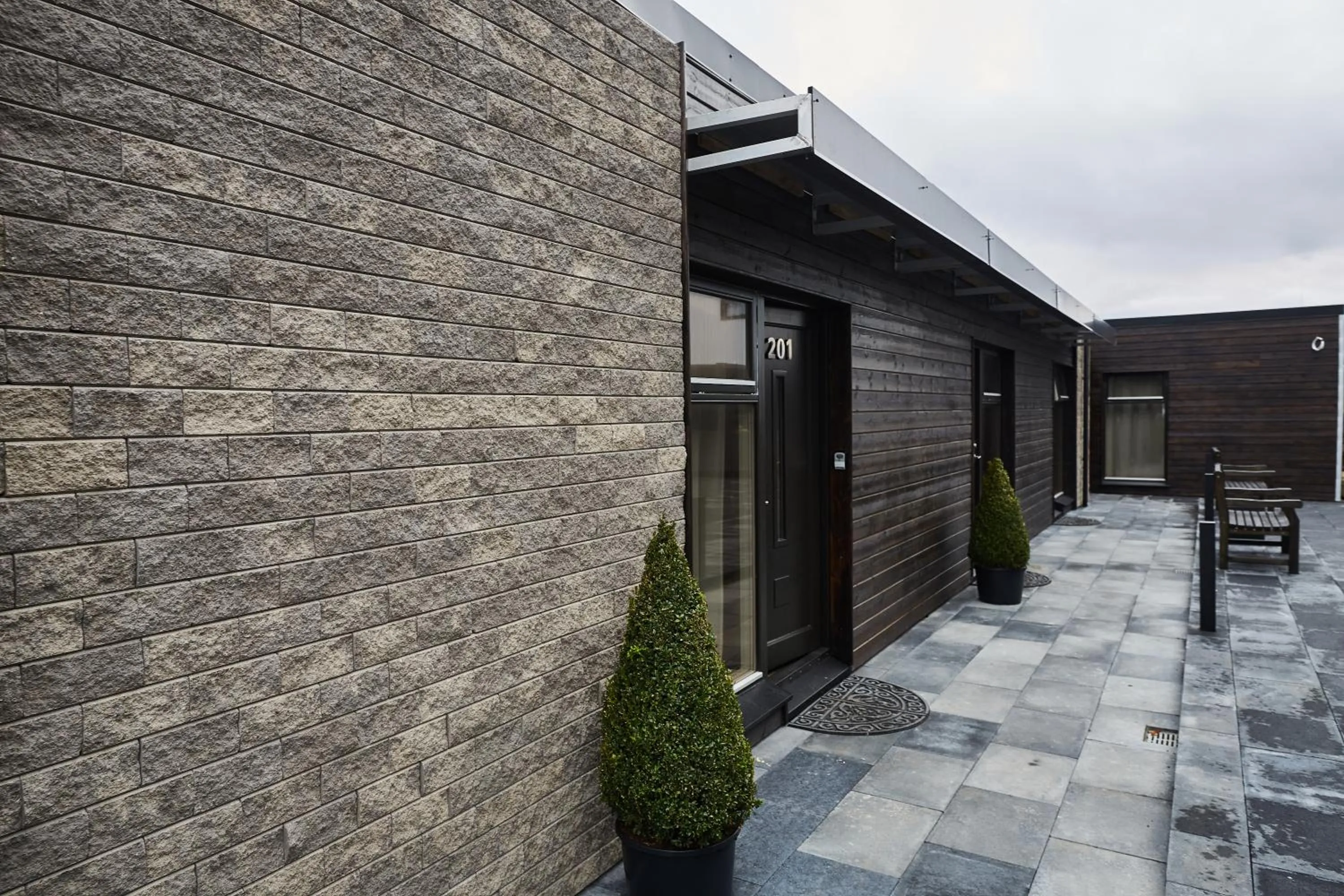 Property building in Keflavik Micro Suites