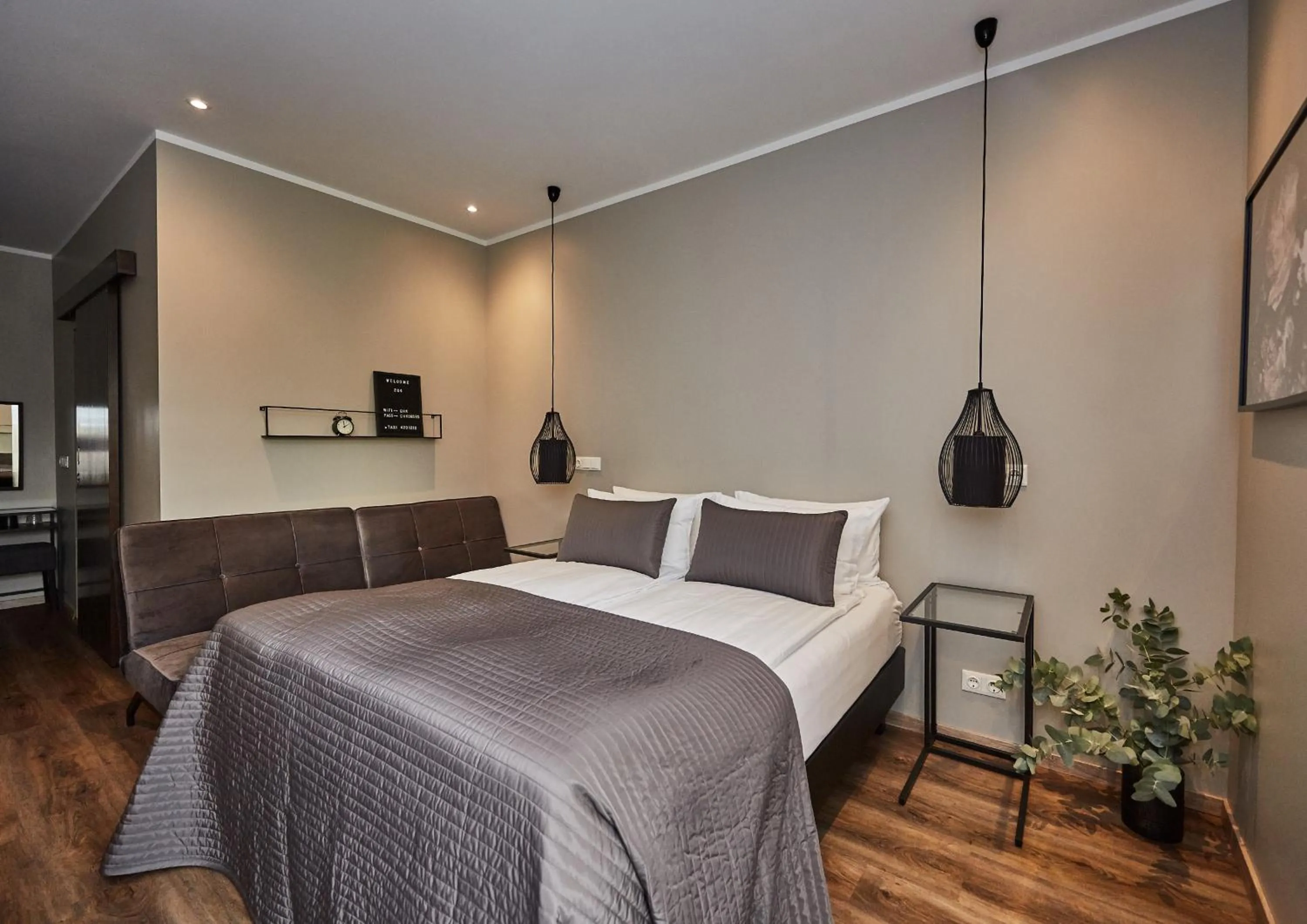 Bed in Keflavik Micro Suites