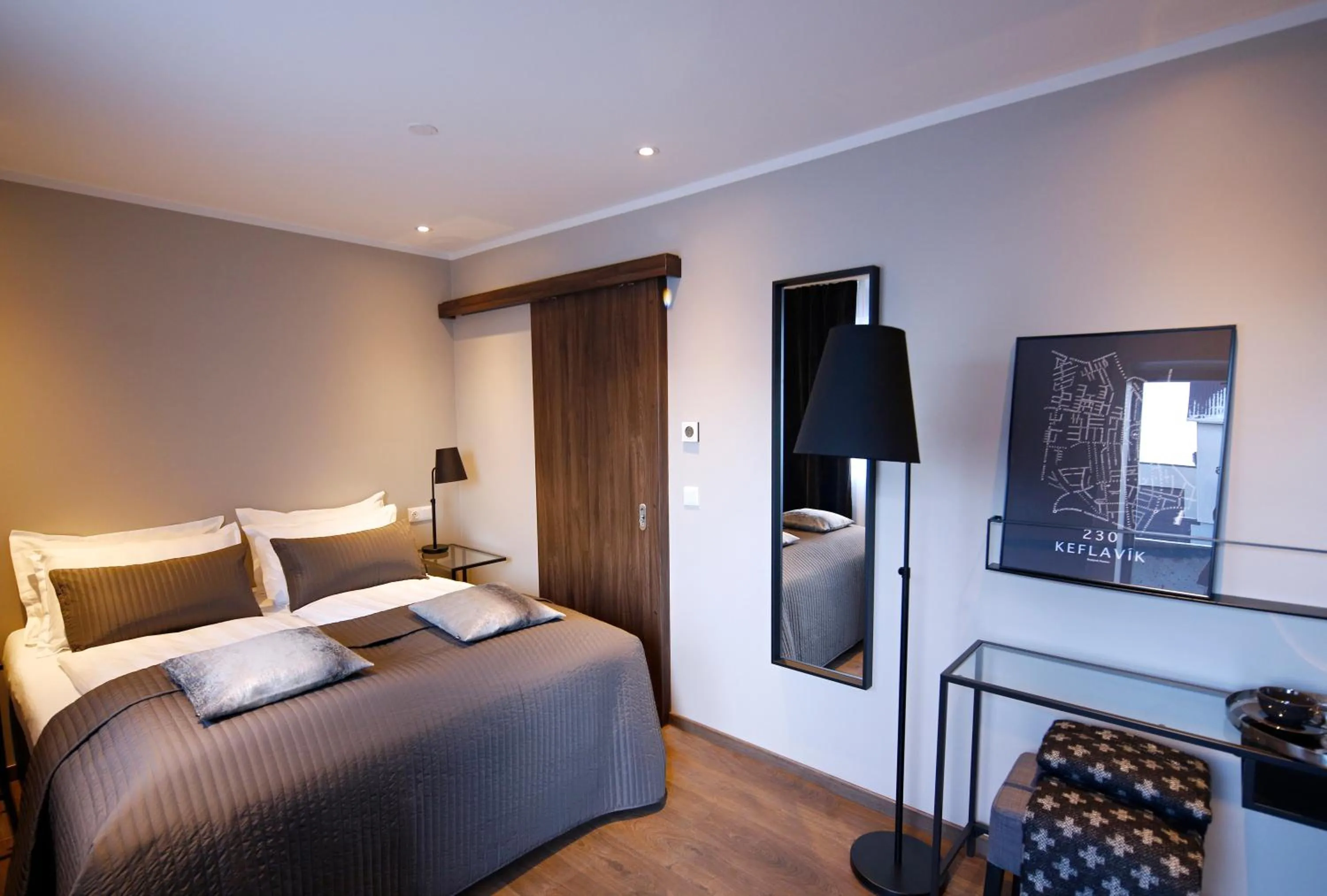 Bed in Keflavik Micro Suites