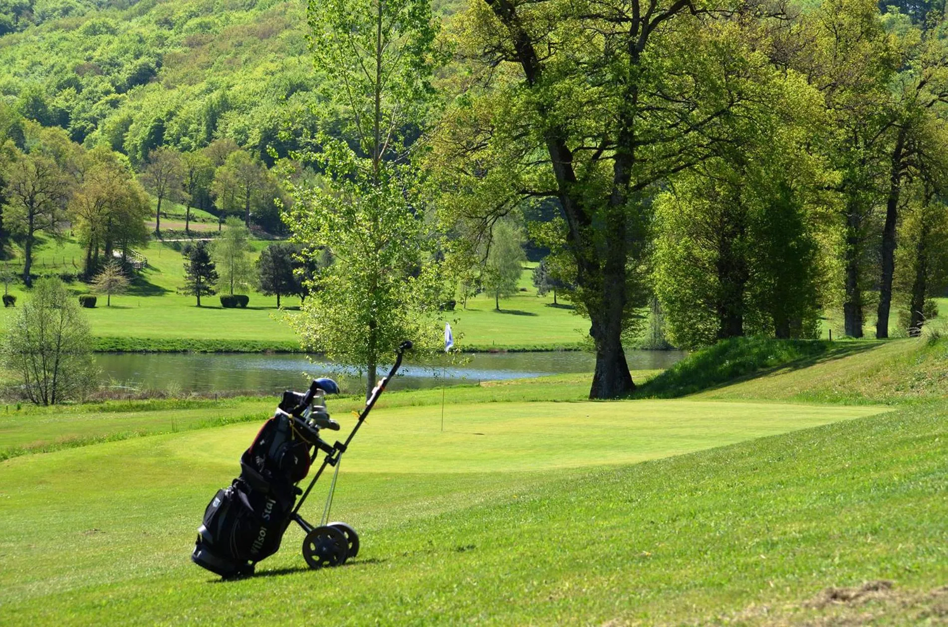 Golfcourse in Hôtel du Lac