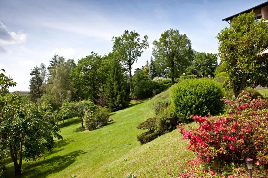 Garden in Hôtel du Lac