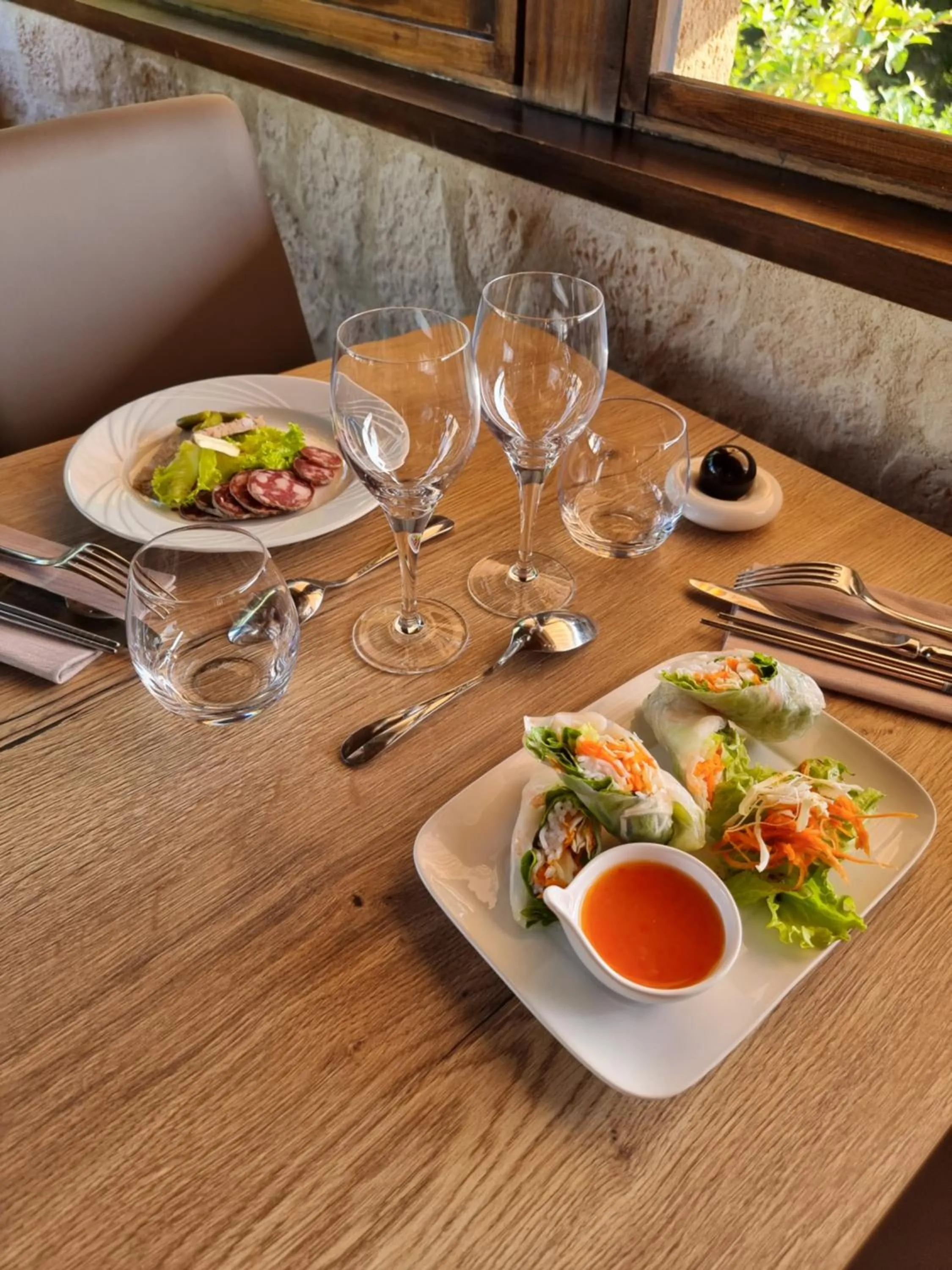 Lunch in Hôtel du Lac