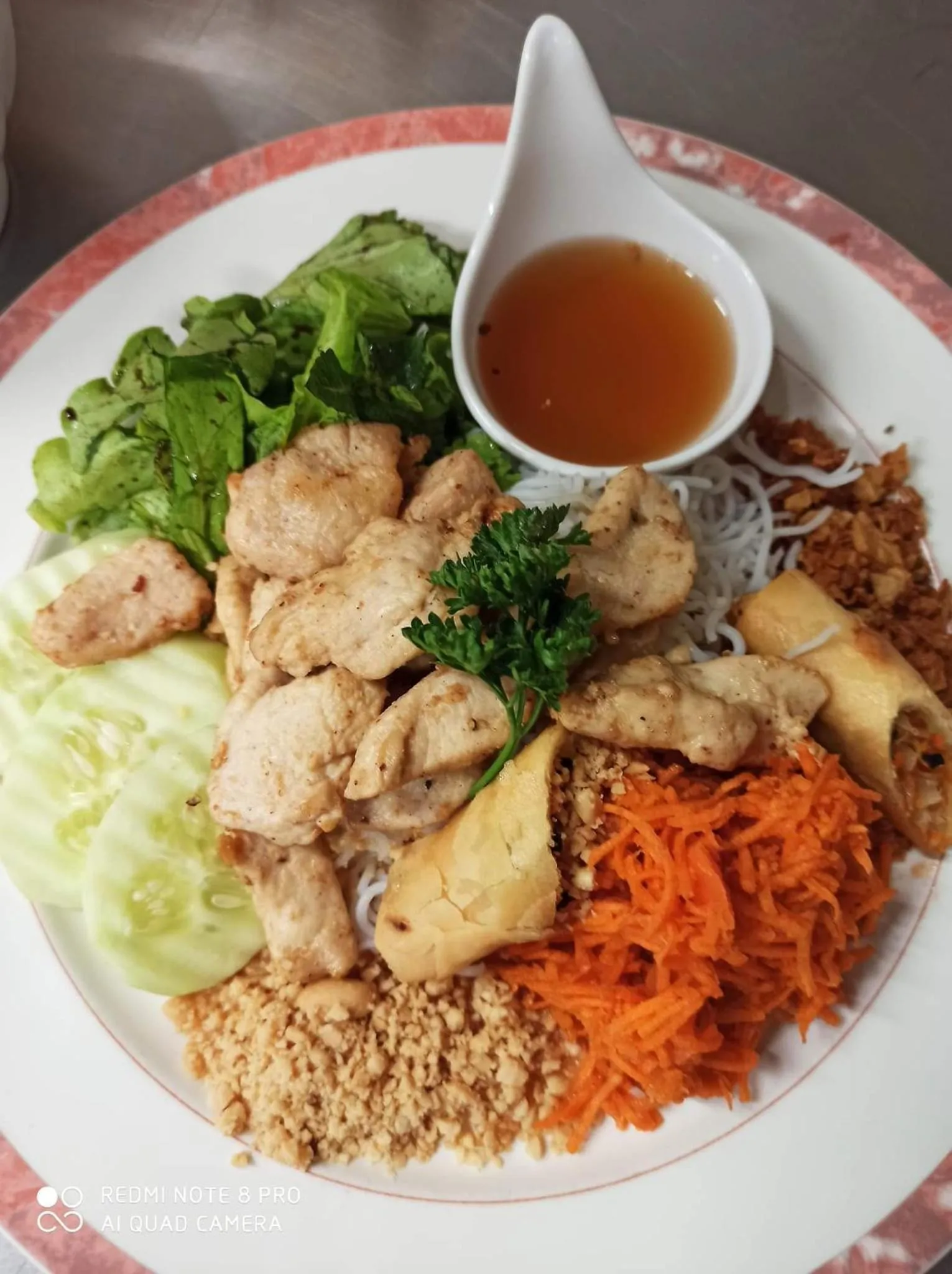 Food and drinks in Hôtel du Lac