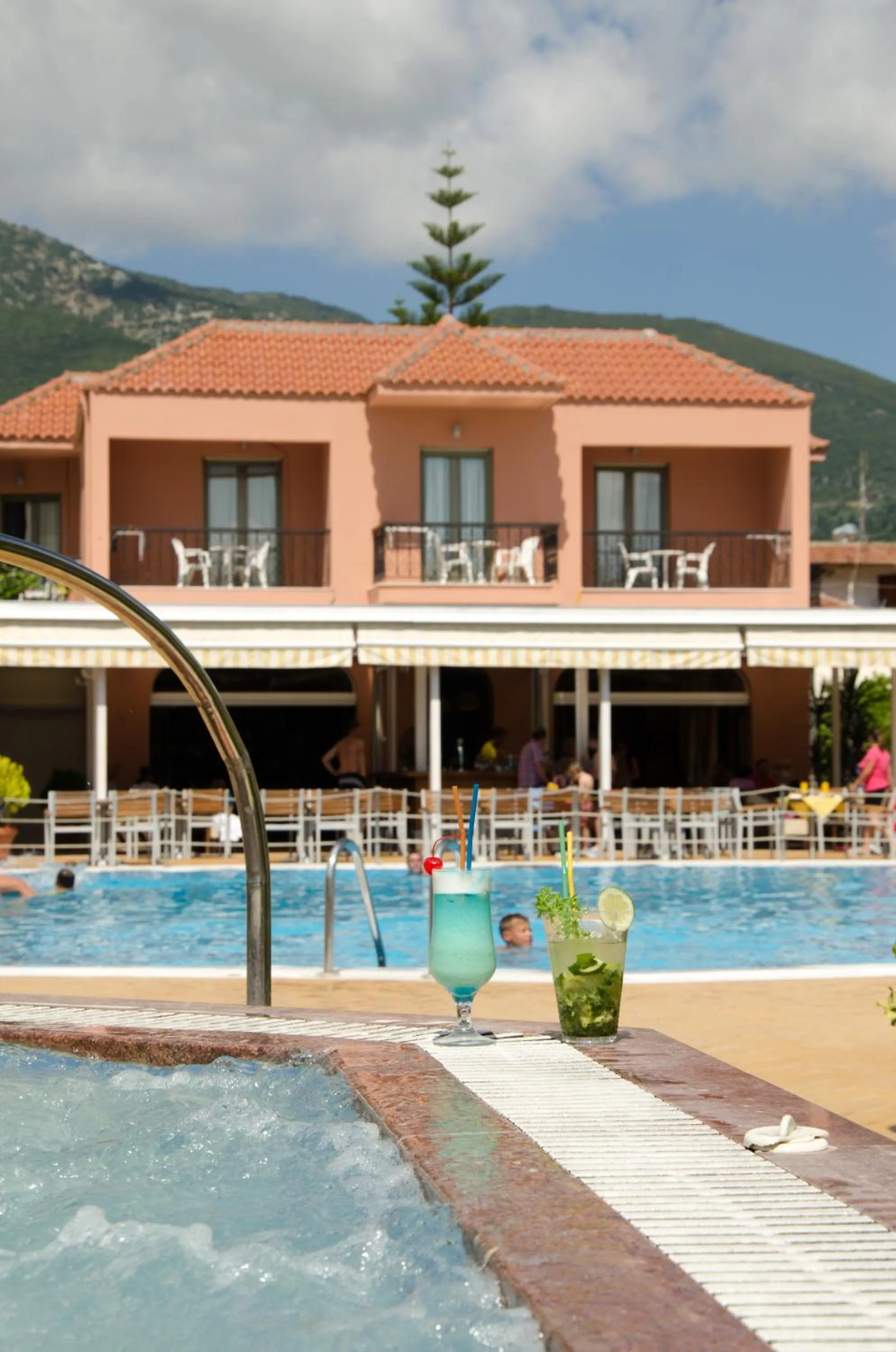 Swimming pool in Athos Hotel