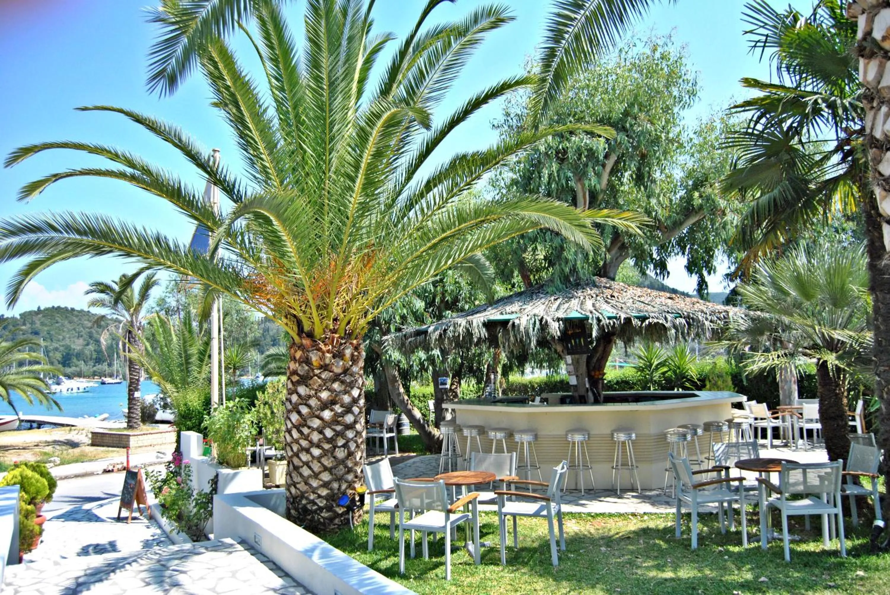 Lounge or bar in Athos Hotel