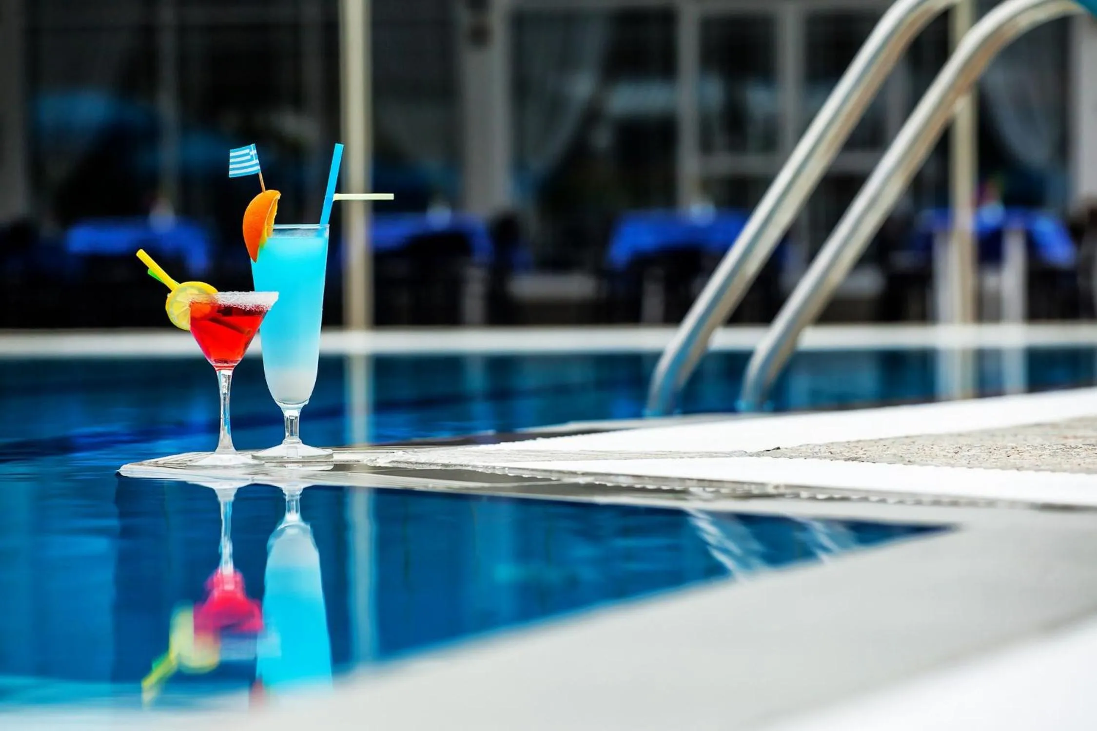 Food and drinks in Xenios Port Marina Hotel