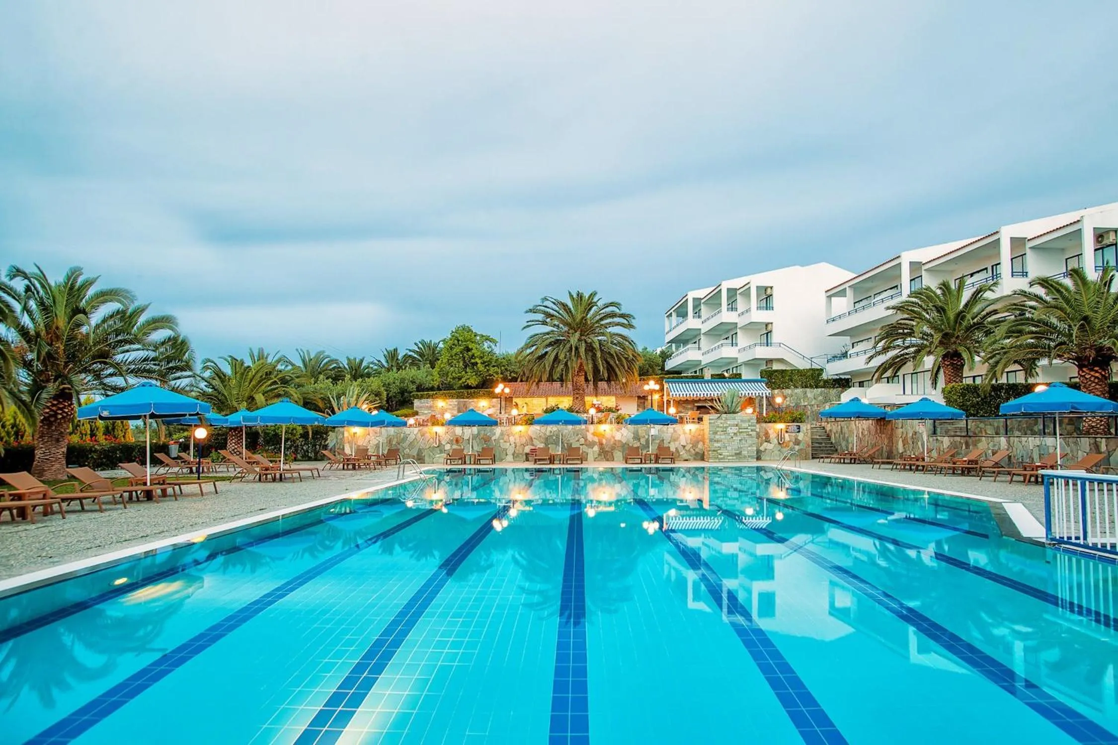 Facade/entrance in Xenios Port Marina Hotel