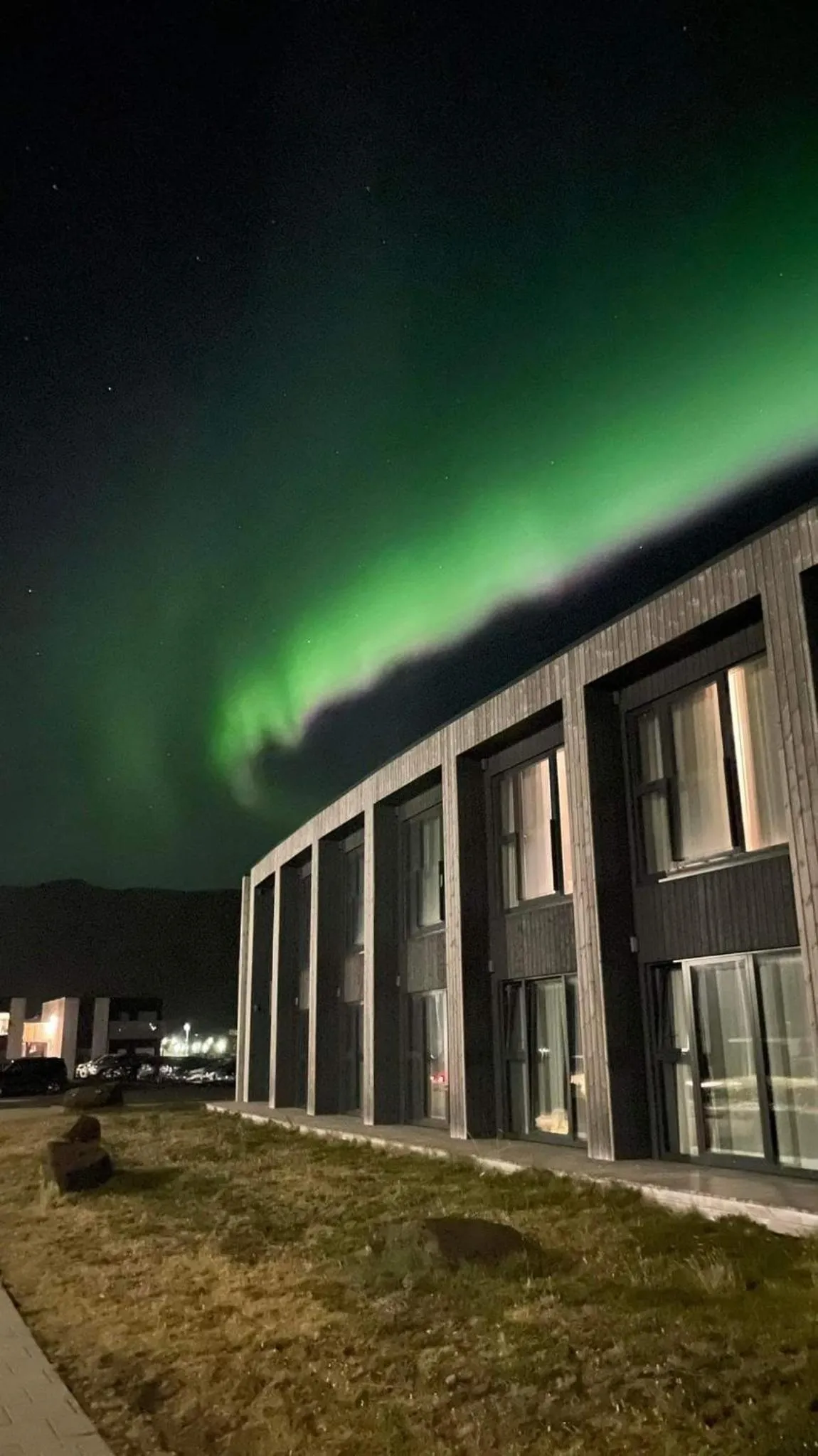 Property building in Hótel Kría