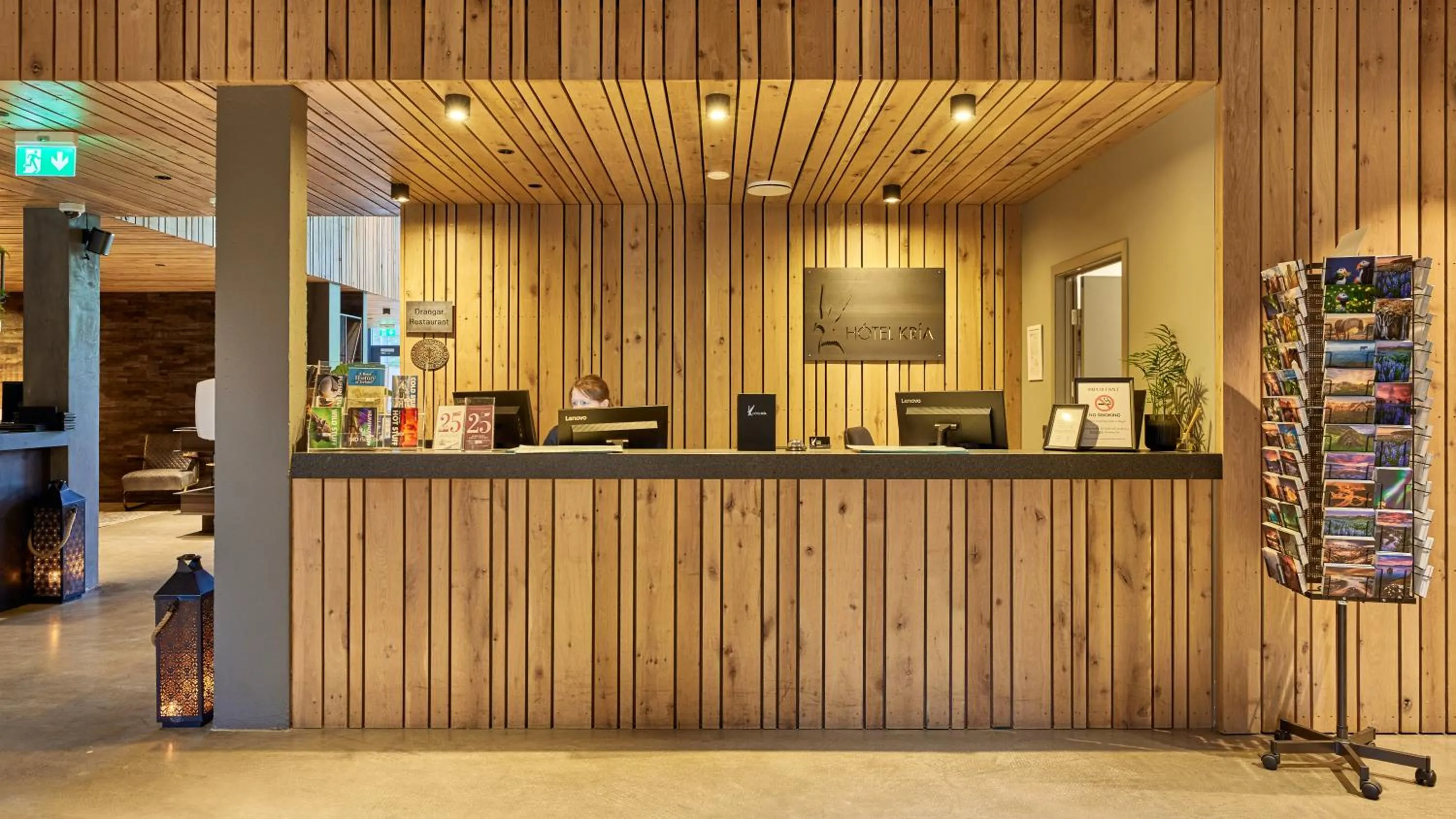Lobby or reception in Hótel Kría