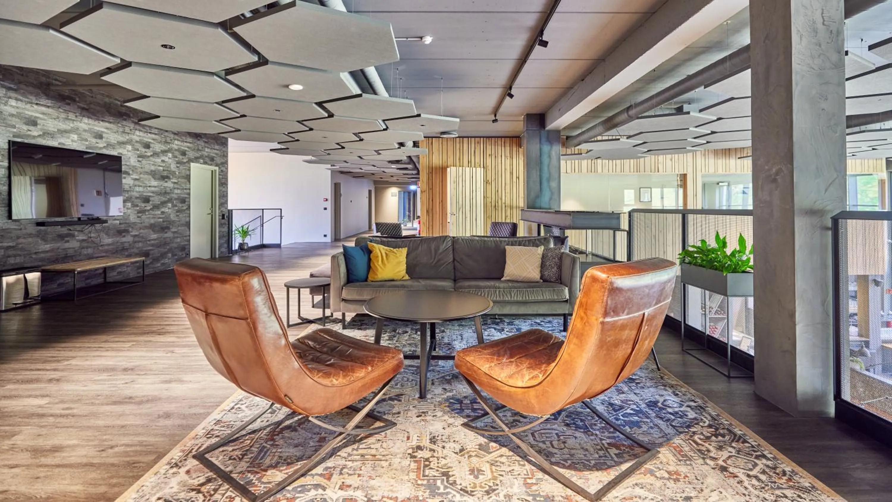 Living room in Hótel Kría