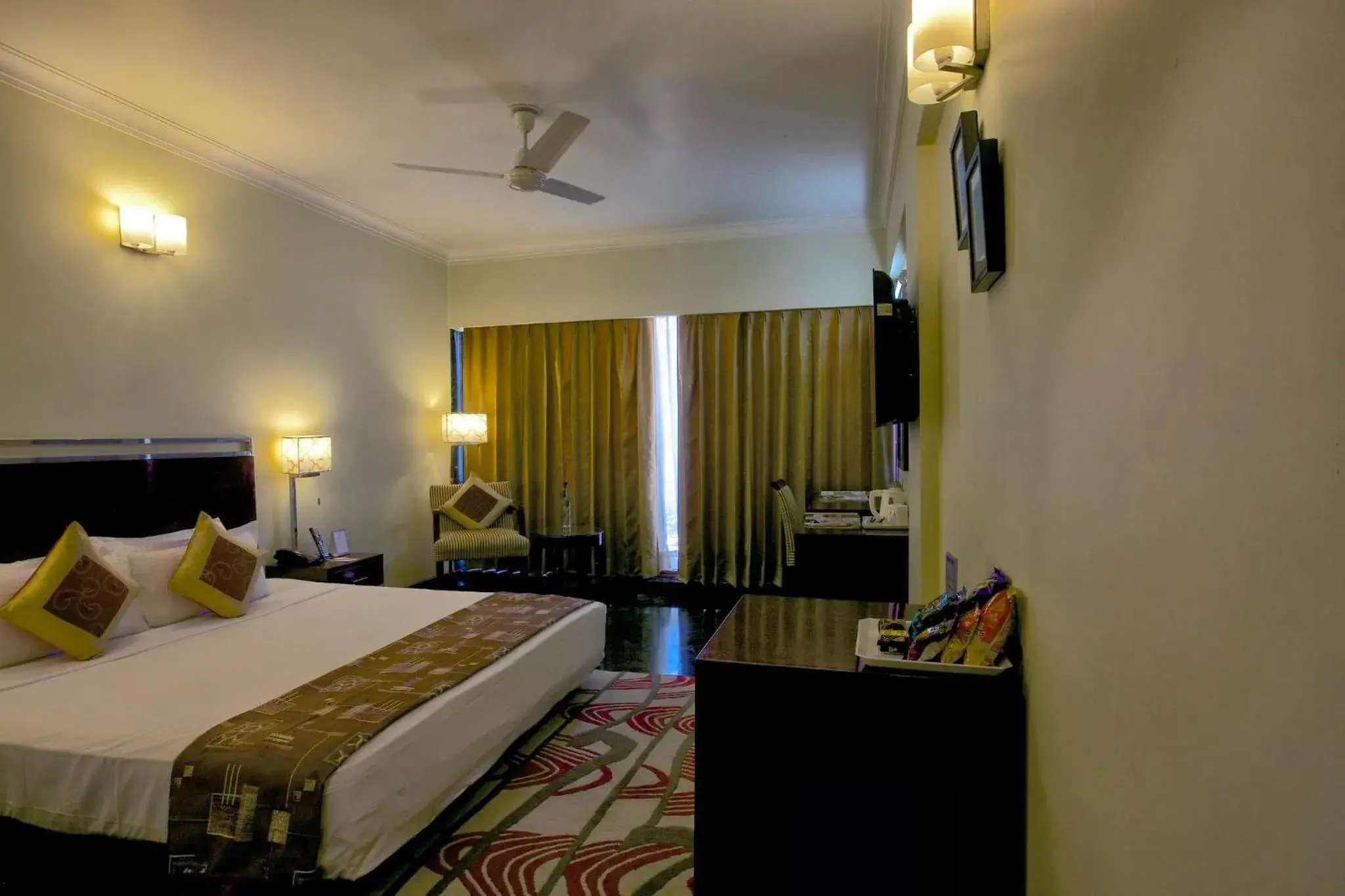 Deluxe Double Room with Castle View - single occupancy in The Wall Street Beacon, Jaipur Deluxe Double Room with Castle View - single occupancy in The Wall Street Beacon, Jaipur
