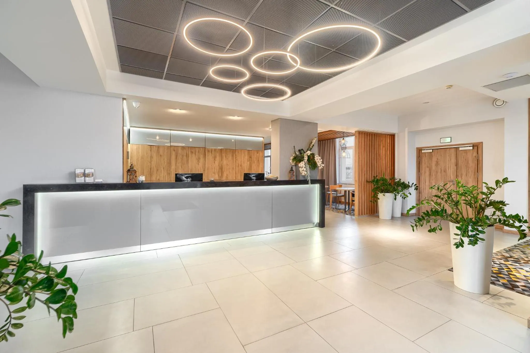 Lobby or reception in Afrodyta Spa